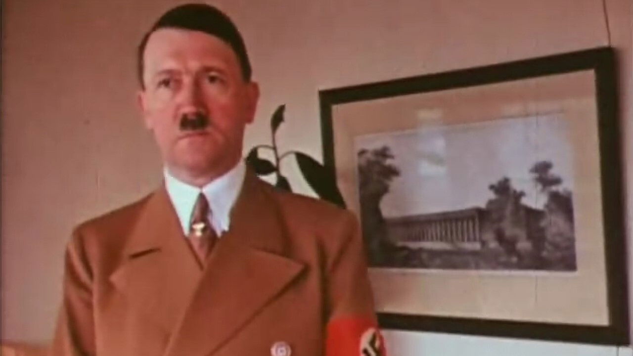 The Third Reich In Color Background