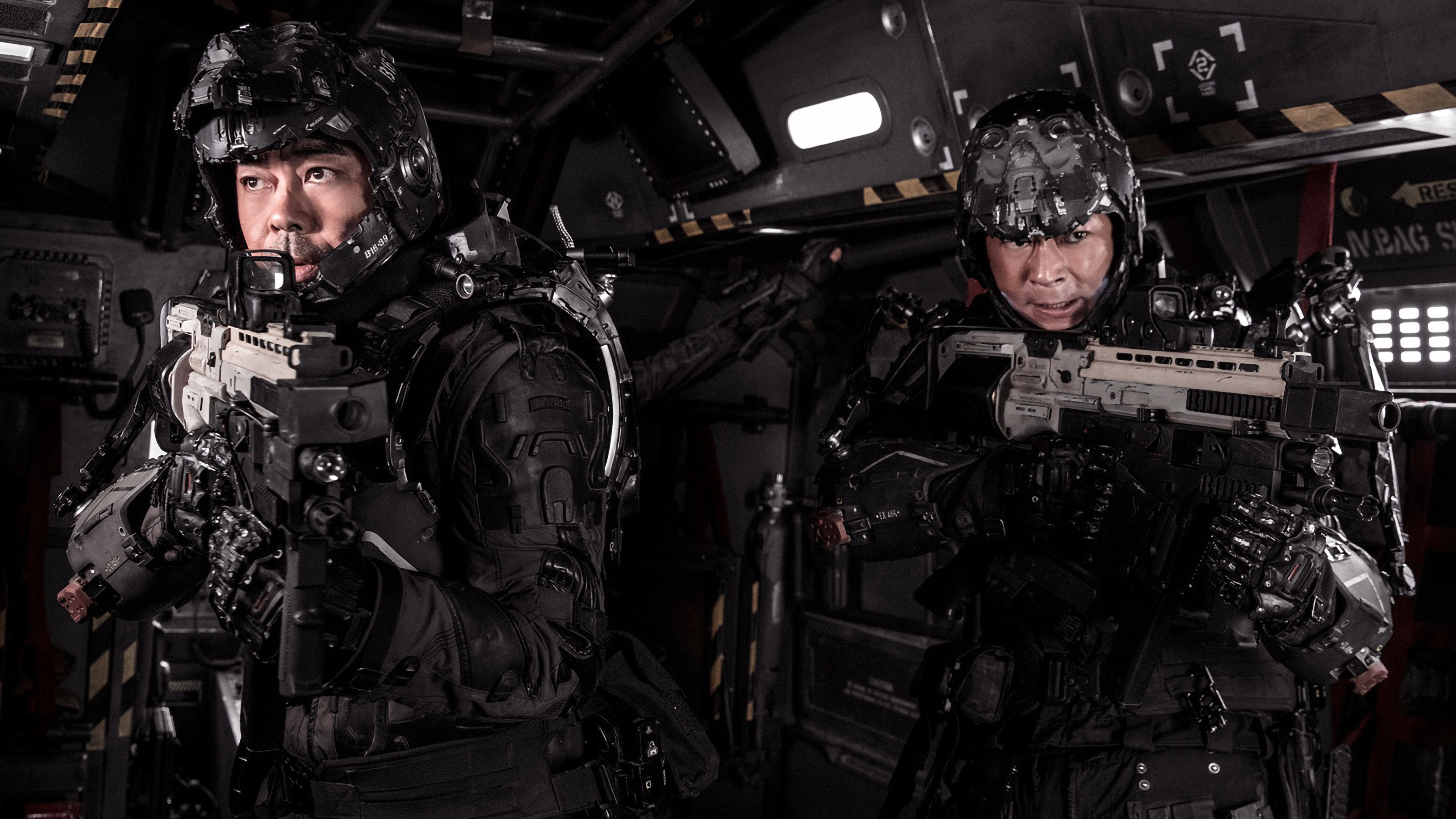 Warriors of Future Background