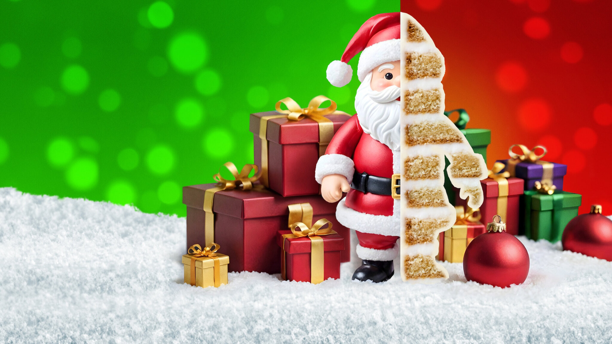 Is It Cake? Holiday Background