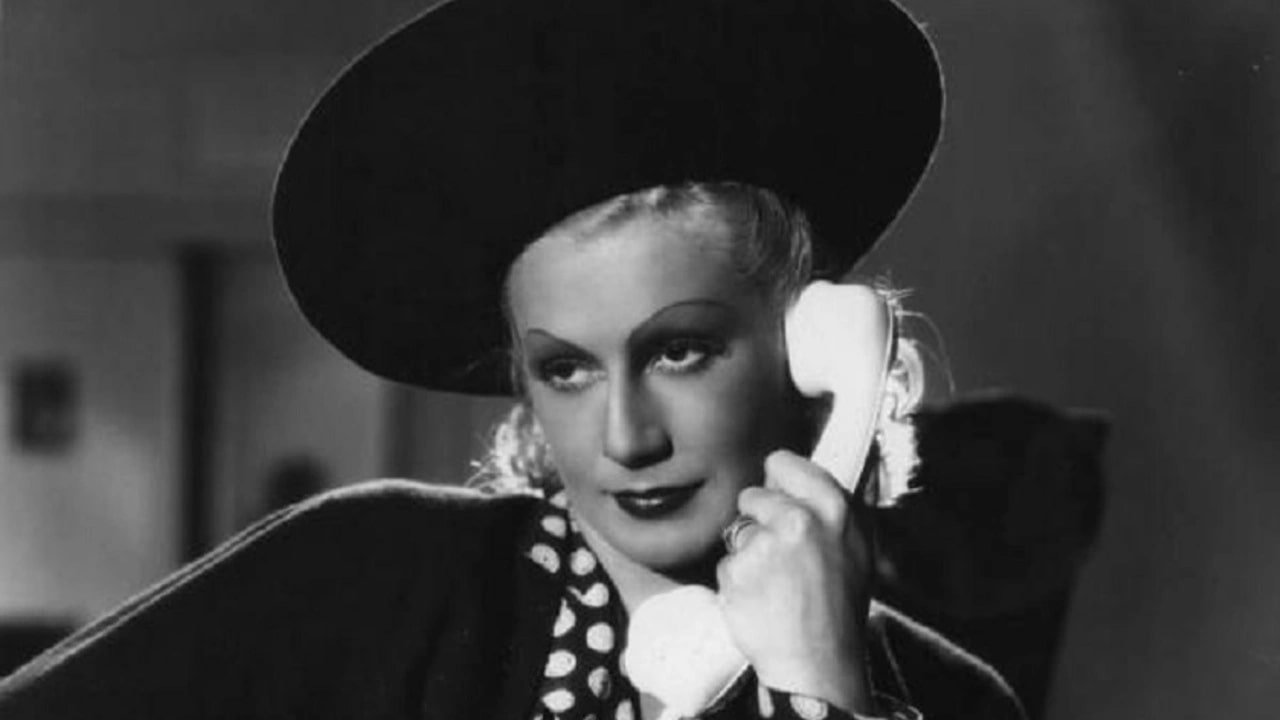 The Lady in White Background