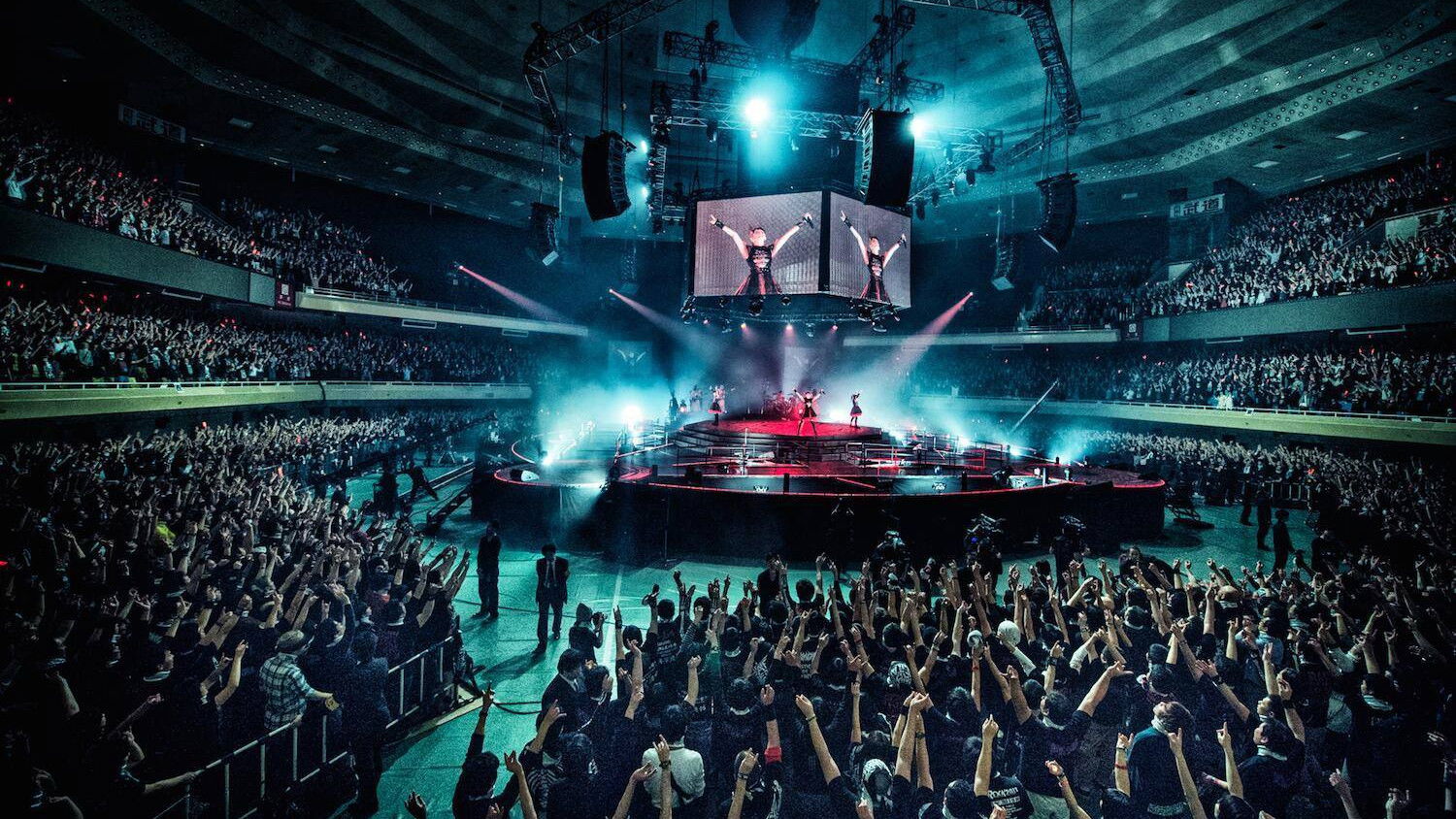 BABYMETAL Live at Budokan - Red Night - LEGEND Corset Festival Extra - APOCALYPSE Background