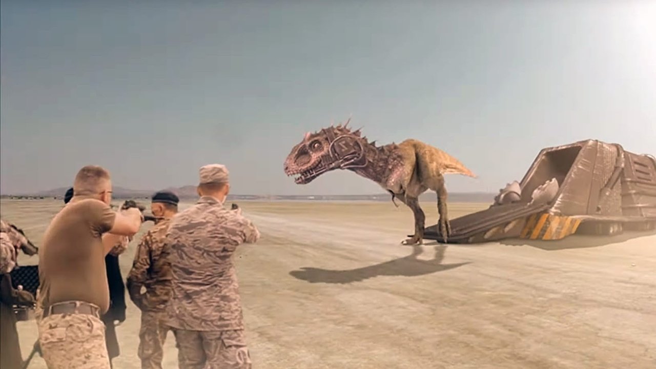 Jurassic Thunder Background