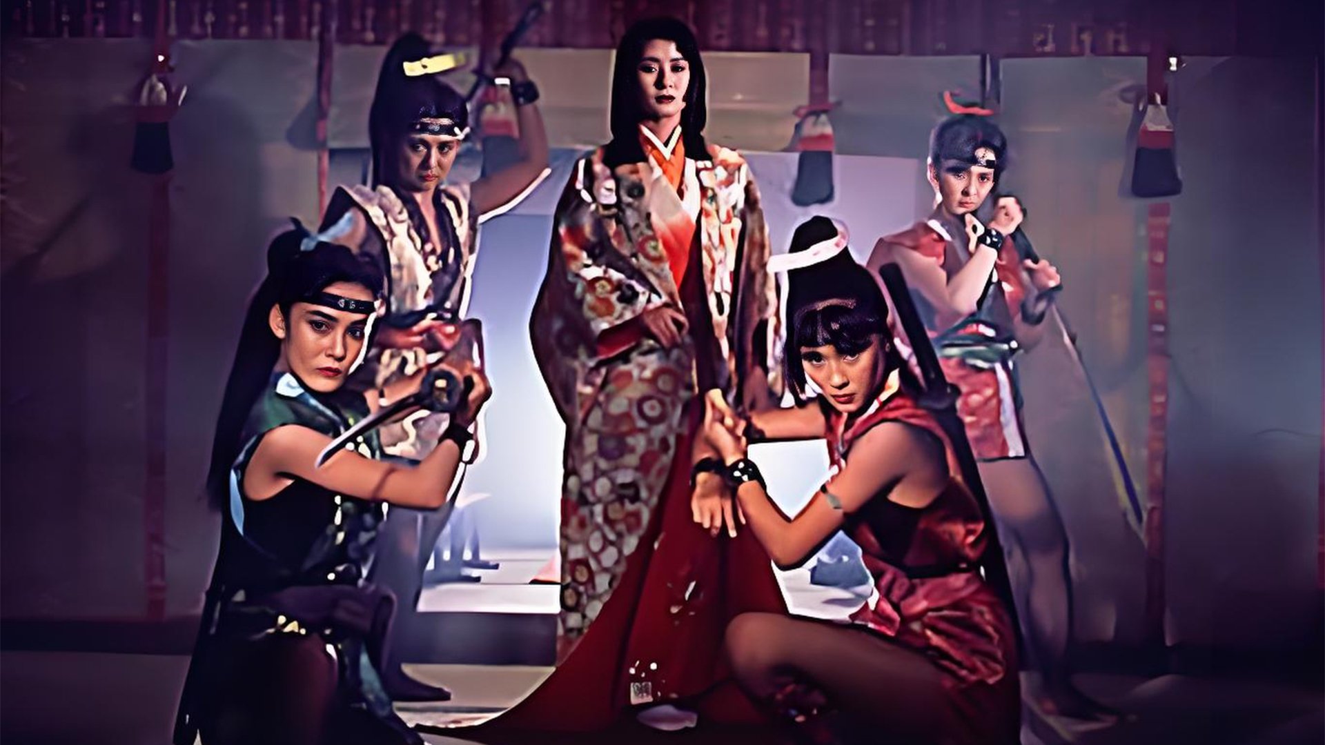 Female Ninjas Magic Chronicles Background