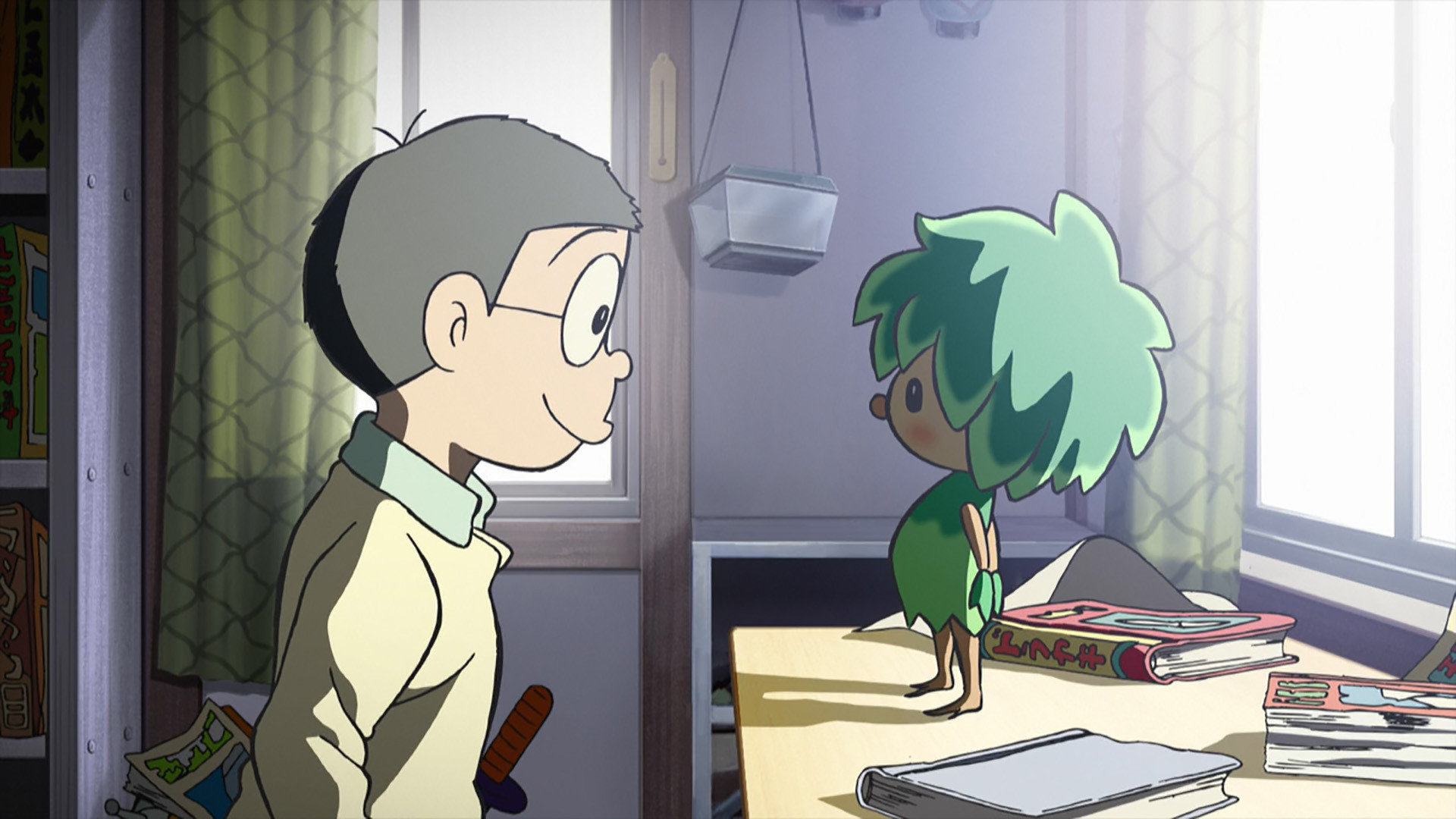 Doraemon: Nobita and the Green Giant Legend Background