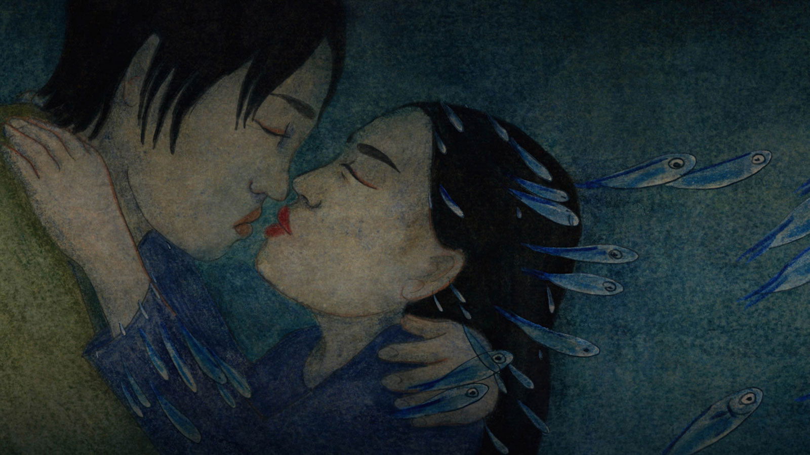 Water Girl Background