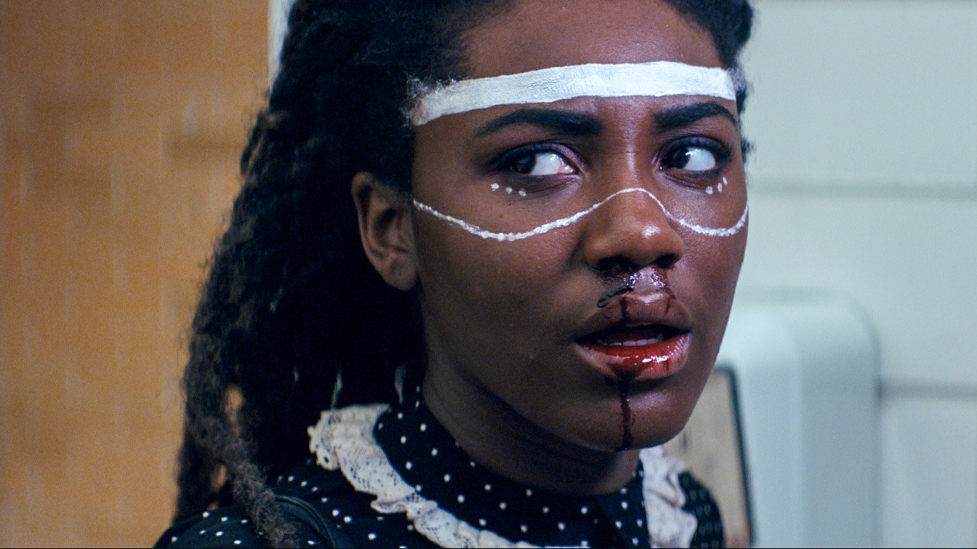 Knives and Skin Background