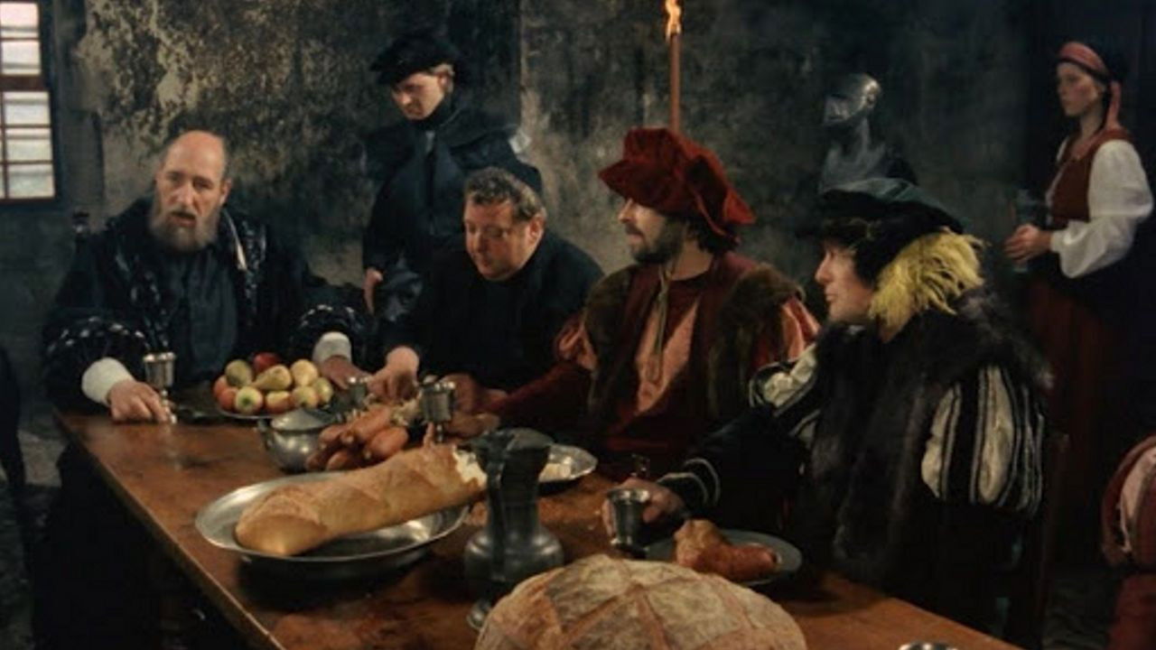 The Black Spider Background