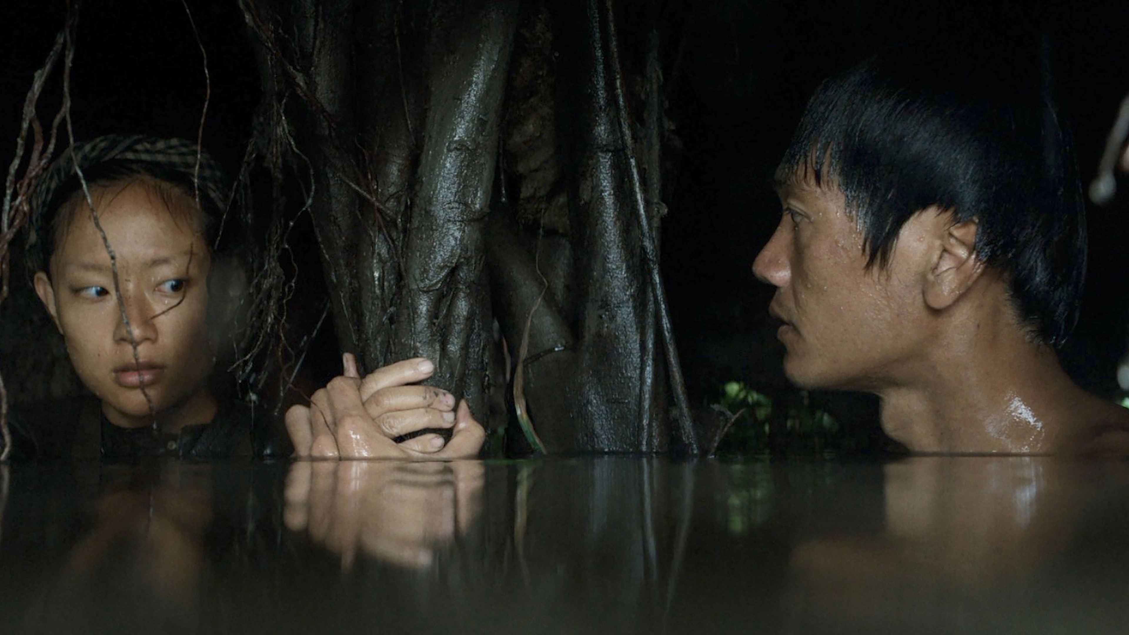 Tunnels: Sun in the Dark Background