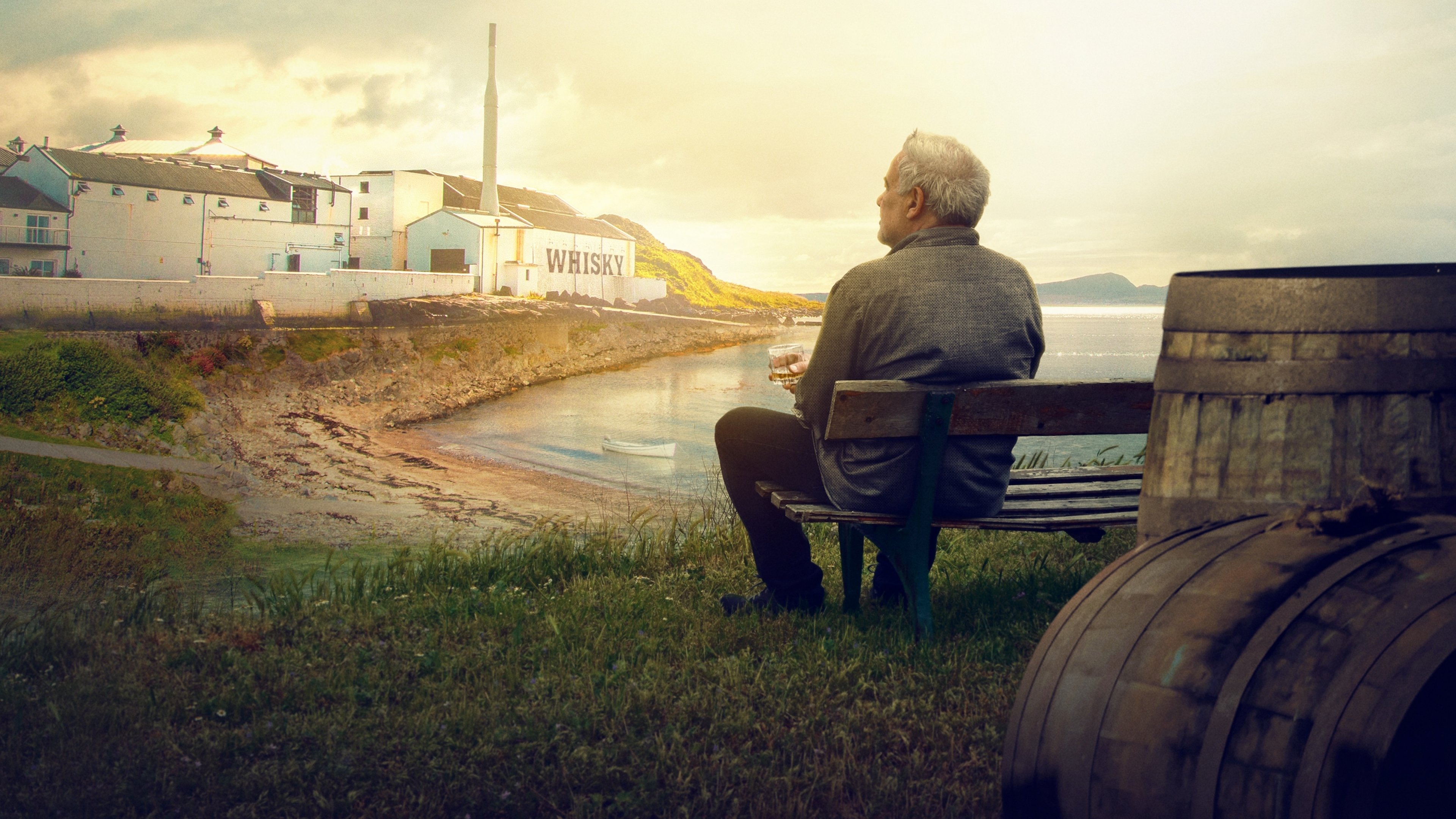 Scotch: A Golden Dream Background