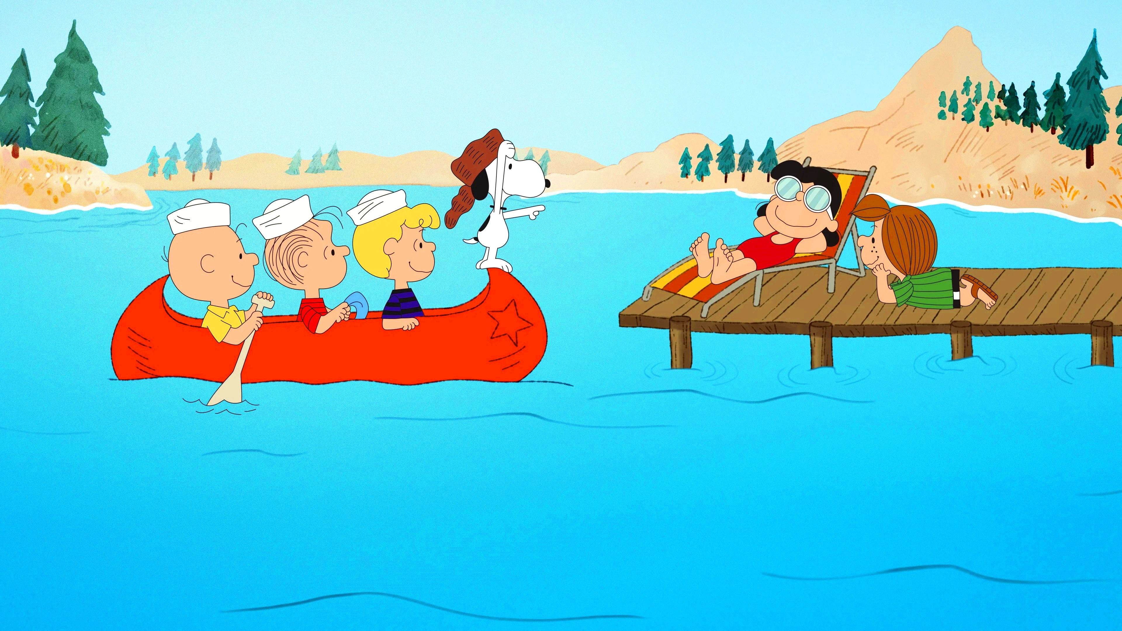 It Was a Short Summer, Charlie Brown Background