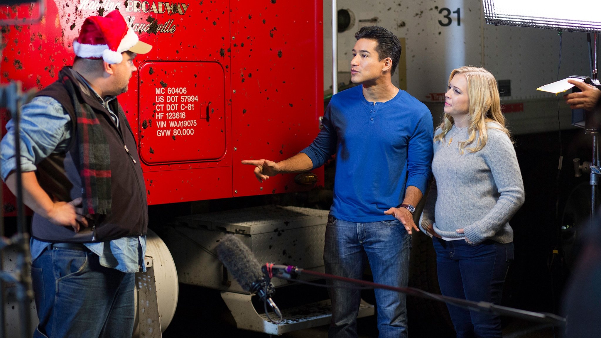 A Very Merry Toy Store Background