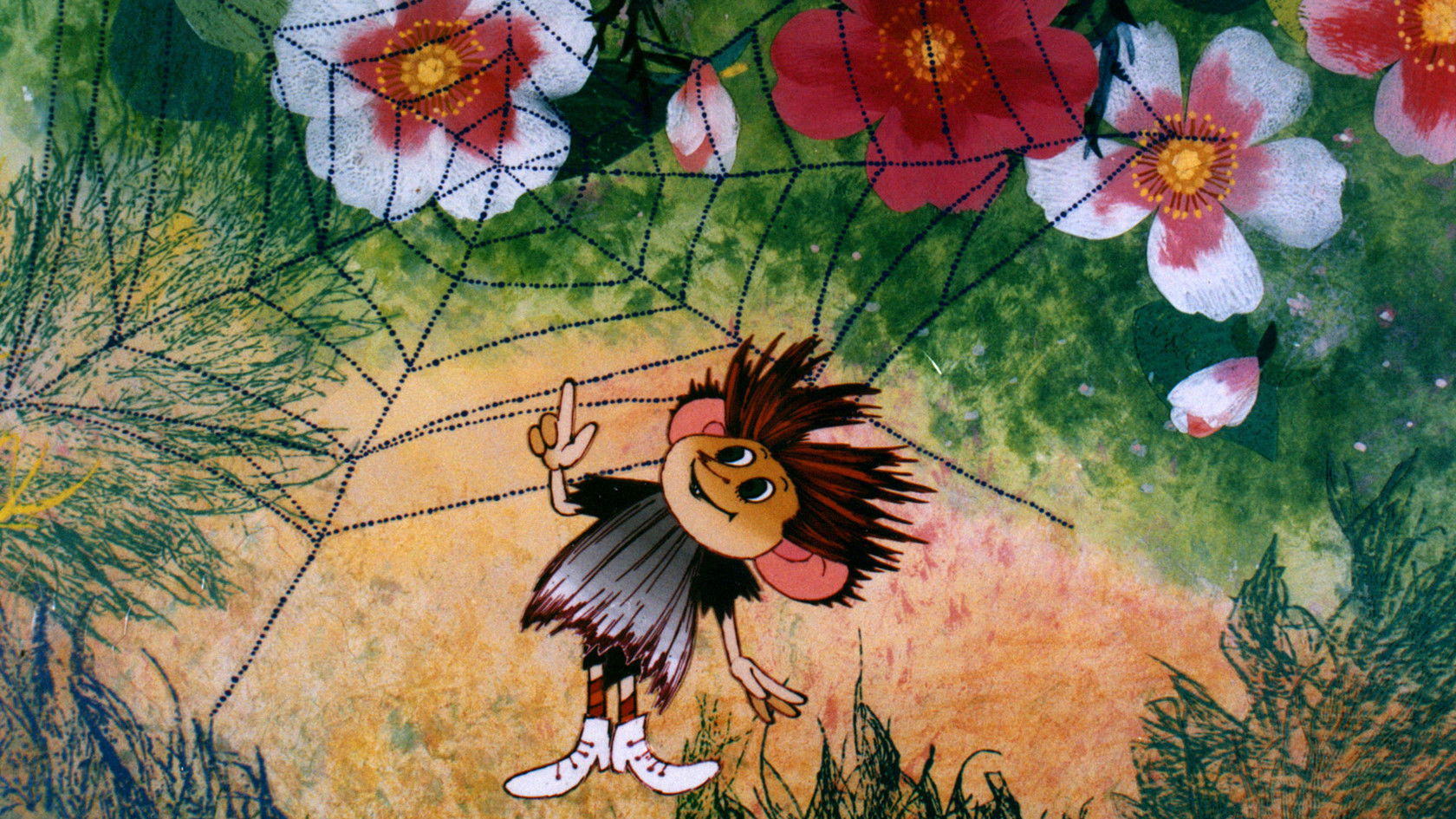 O skřítku Racochejlovi Background