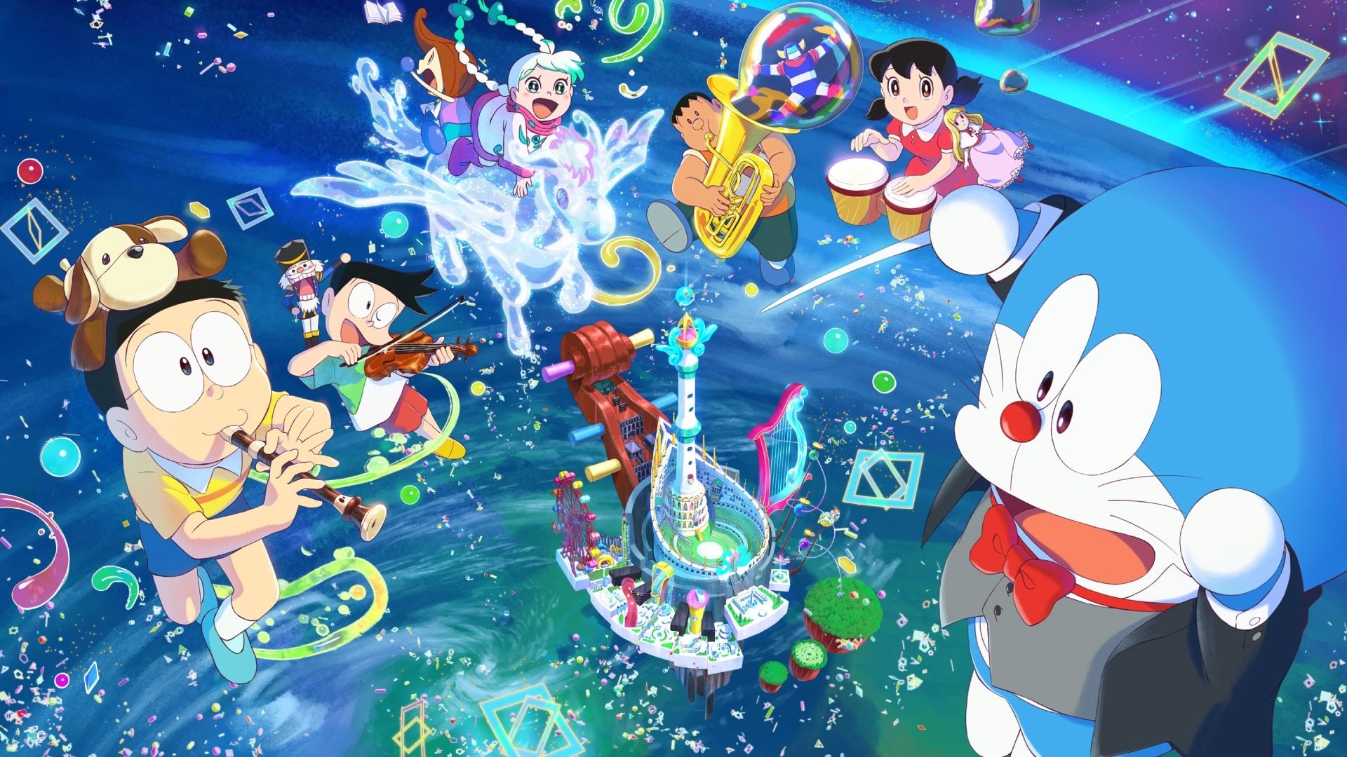 Doraemon the Movie: Nobita's Earth Symphony Background