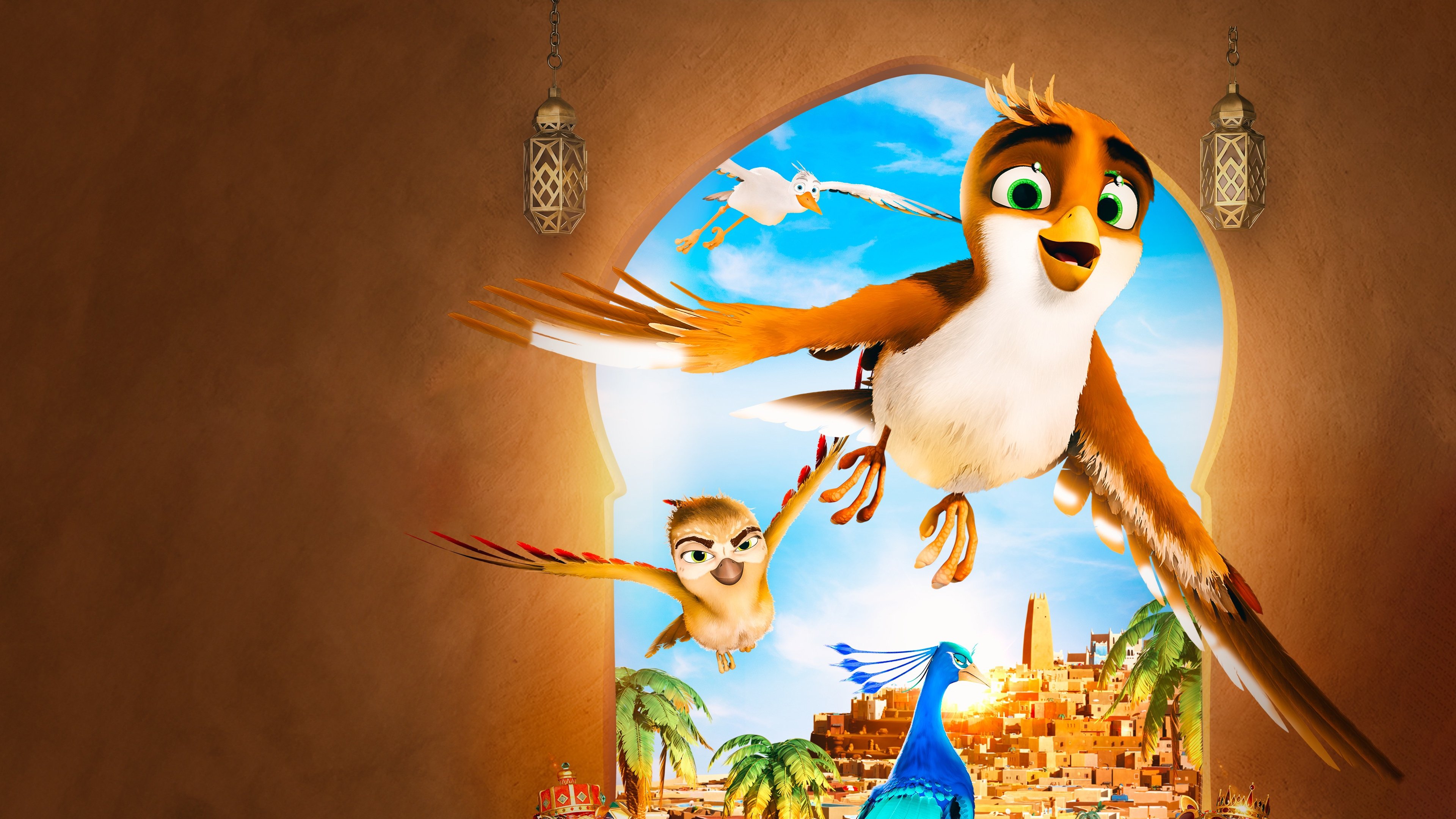 Richard the Stork and the Mystery of the Great Jewel Background