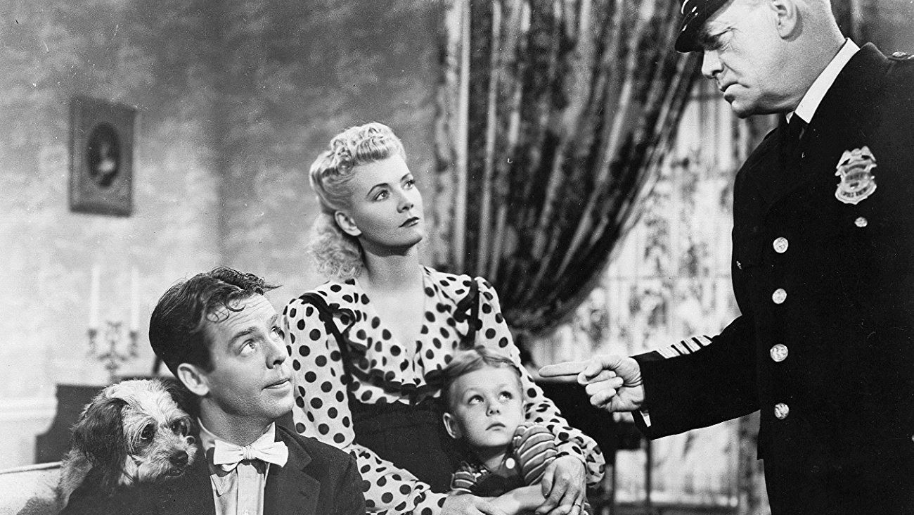 Blondie in Society Background