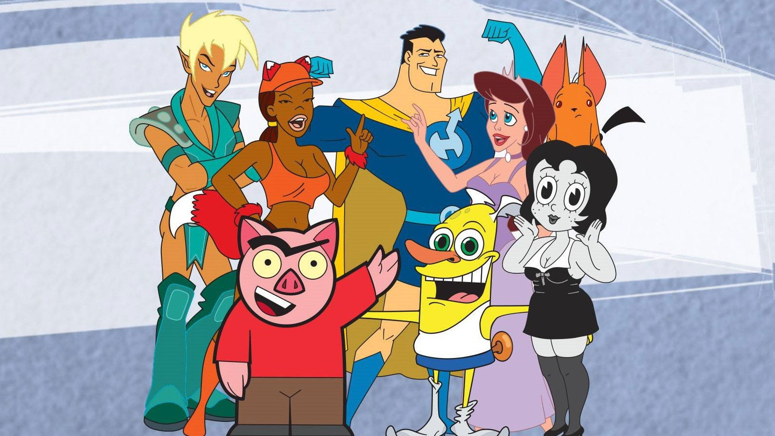 Drawn Together Background