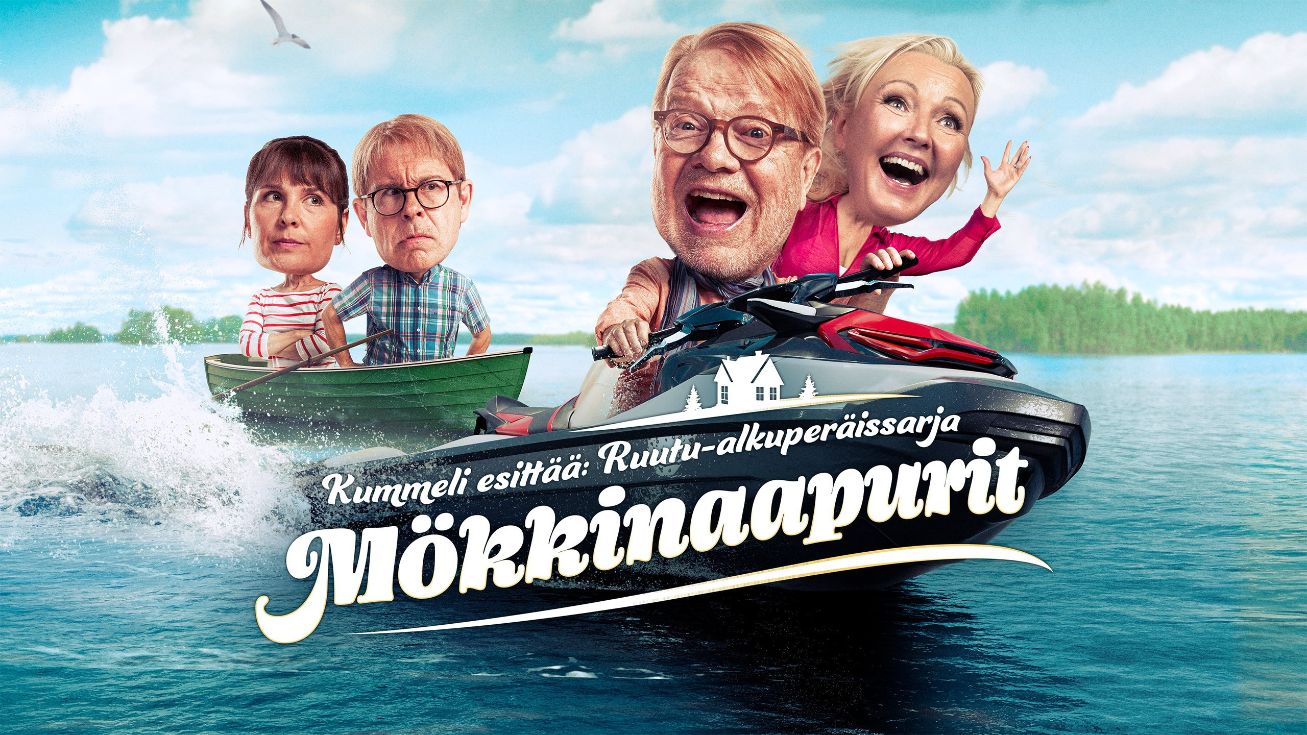 Kummeli esittää: Mökkinaapurit Background