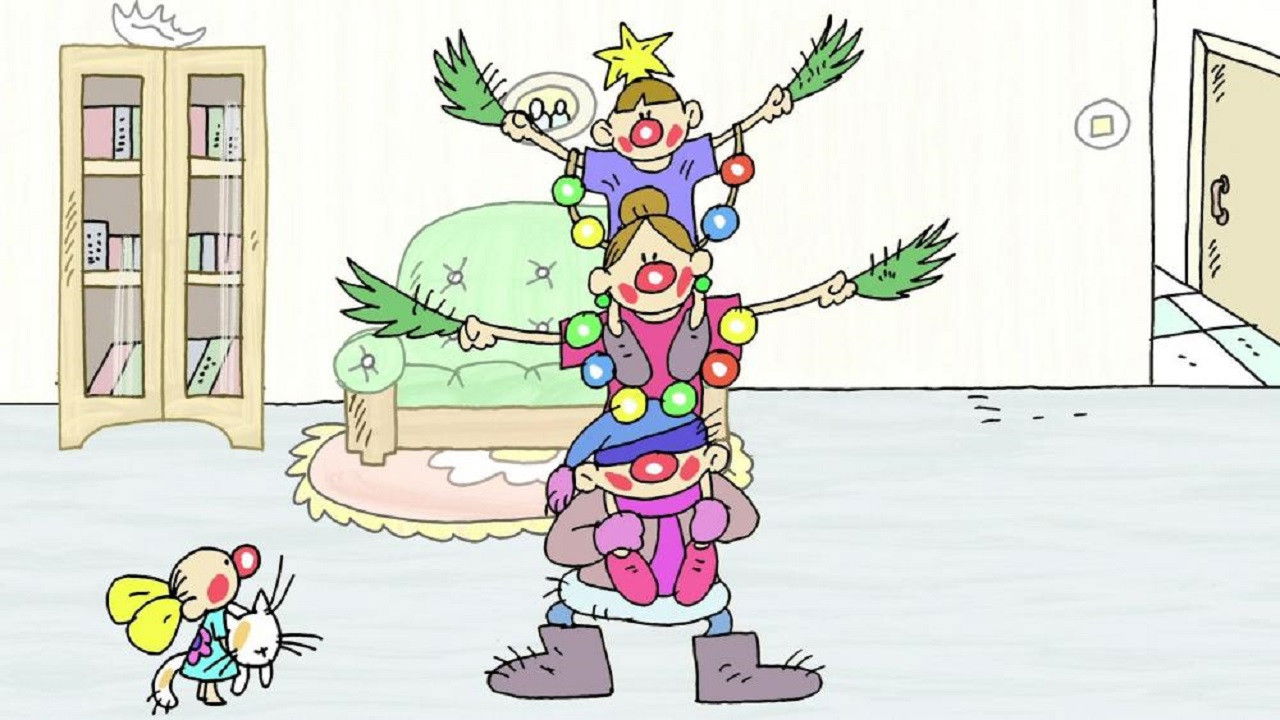 Christmas Trees Background