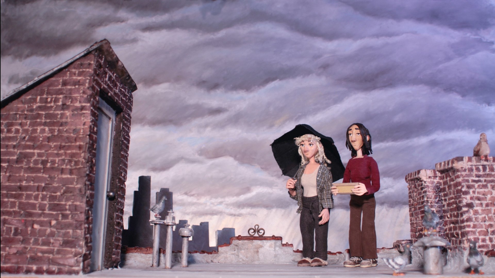 A Bird Hit My Window and Now I'm a Lesbian Background