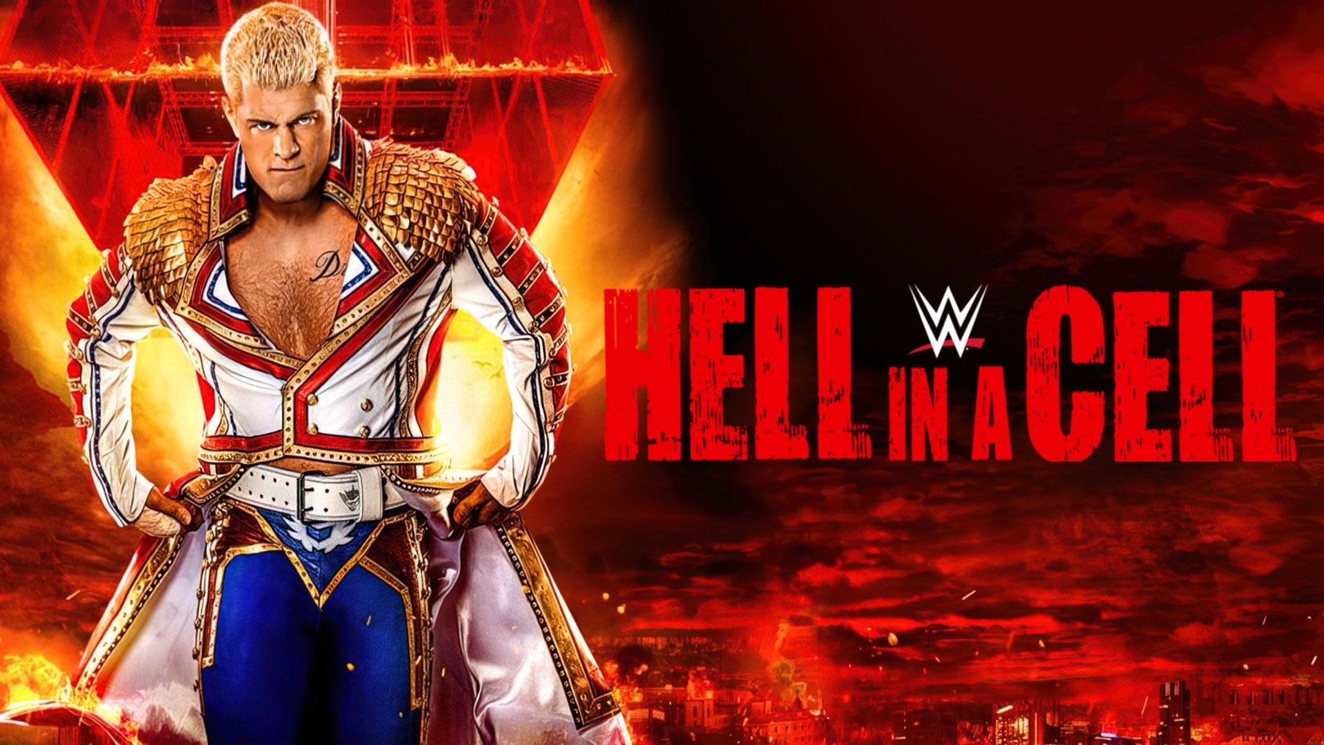 WWE Hell in a Cell 2022 Background