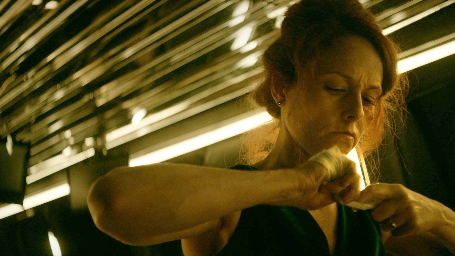 El ataúd de cristal Background