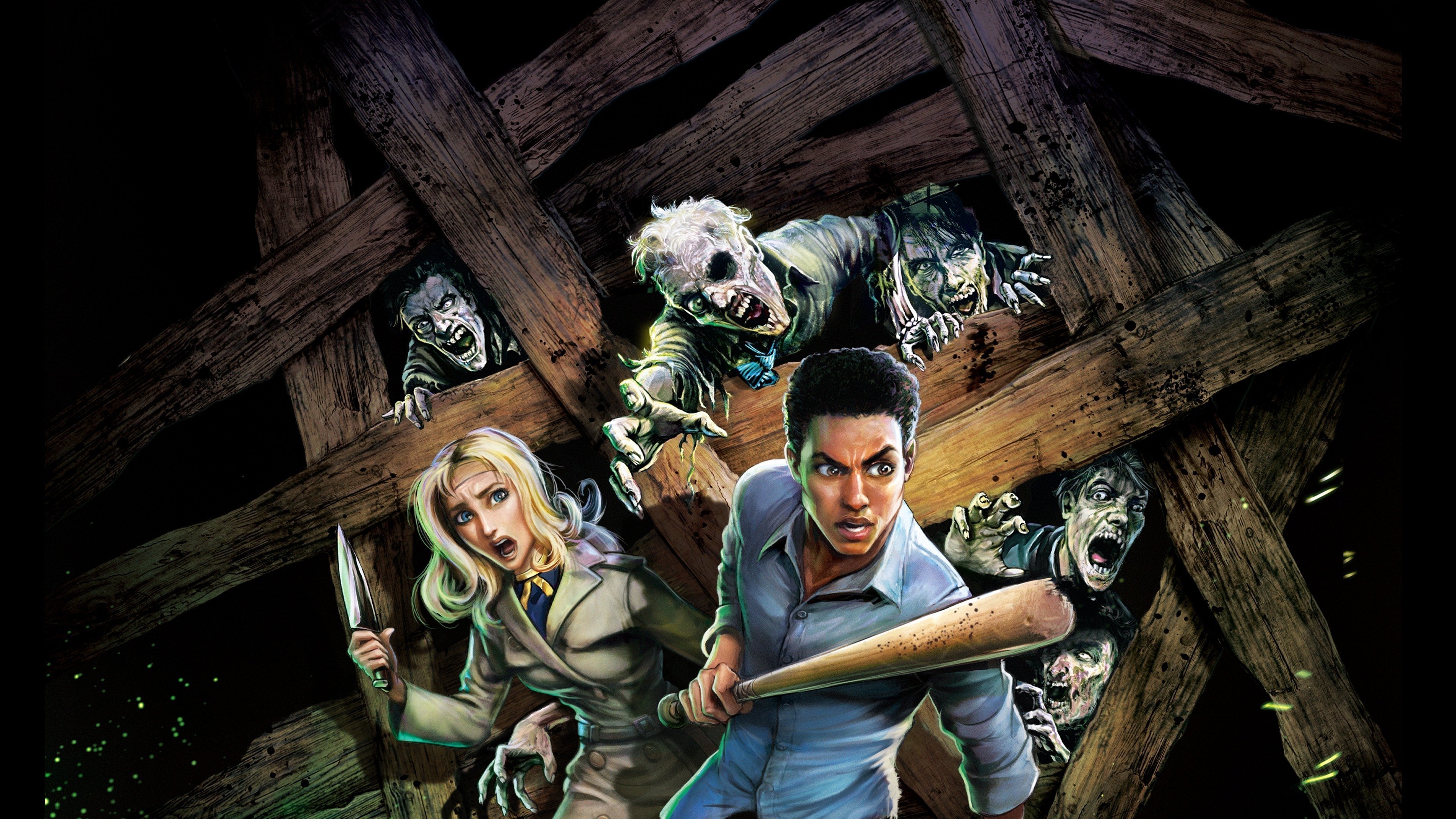 Night of the Animated Dead Background