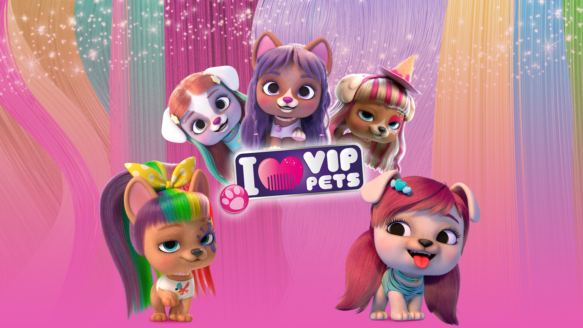 VIP Pets Club Background