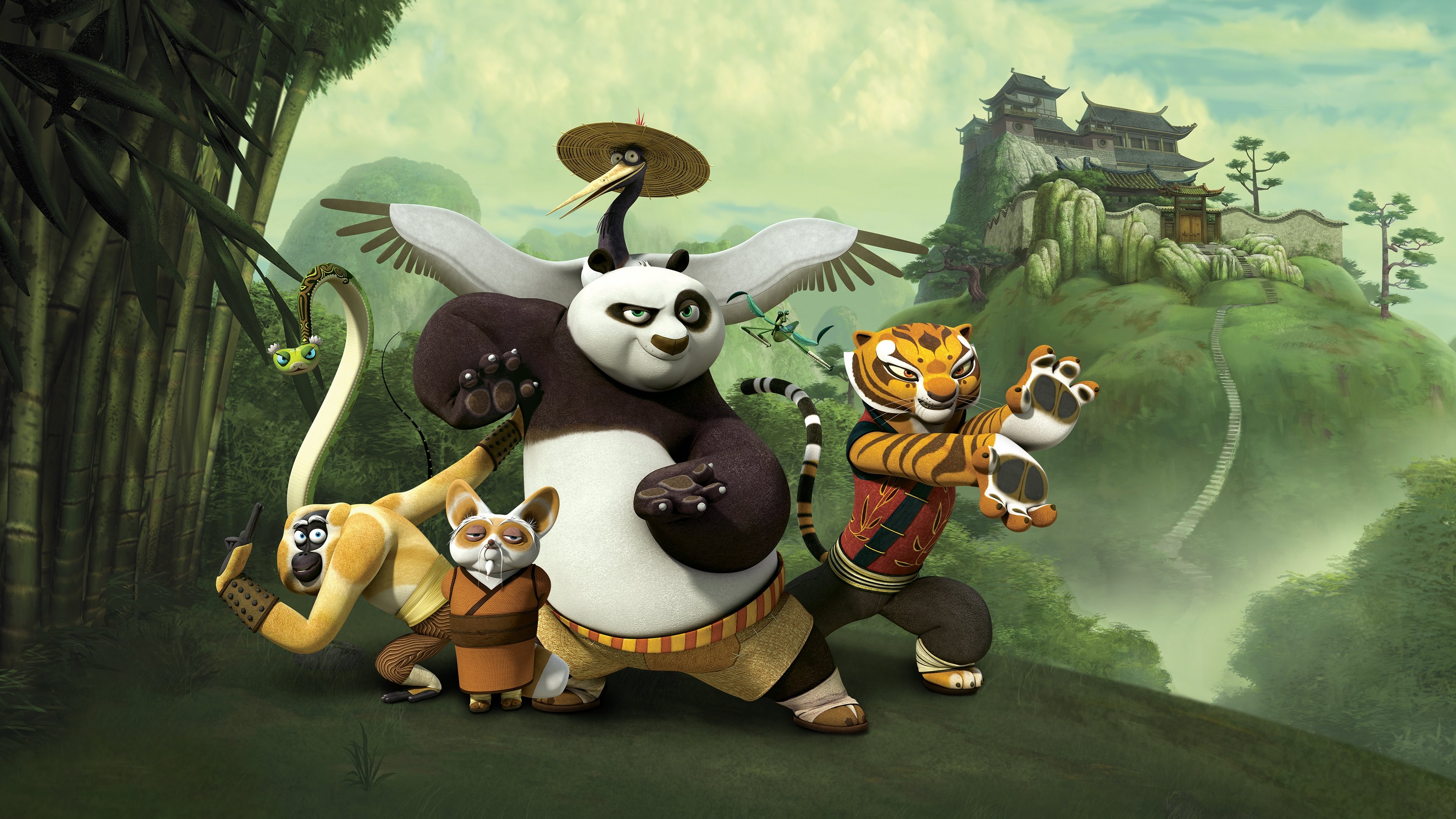 Kung Fu Panda: Legends of Awesomeness Background