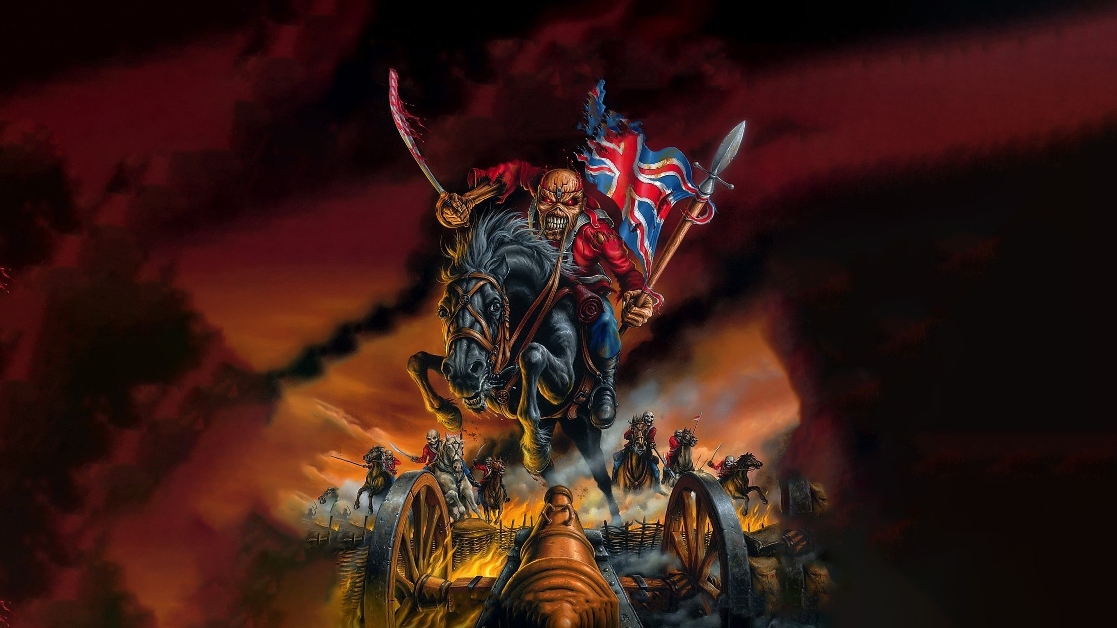 Iron Maiden: Maiden England Background