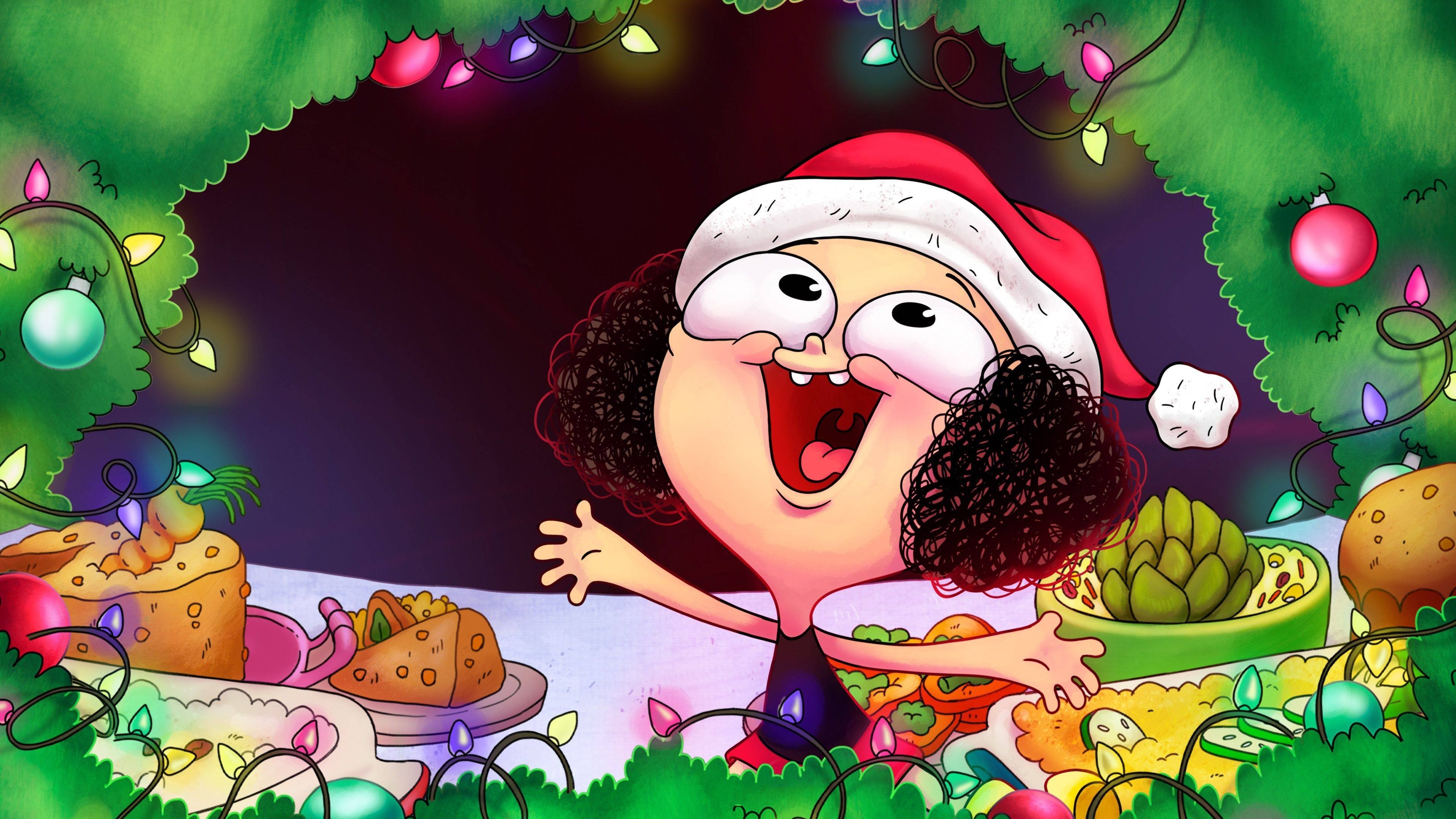 Jorel's Brother Christmas Special: Santa's Brother Background