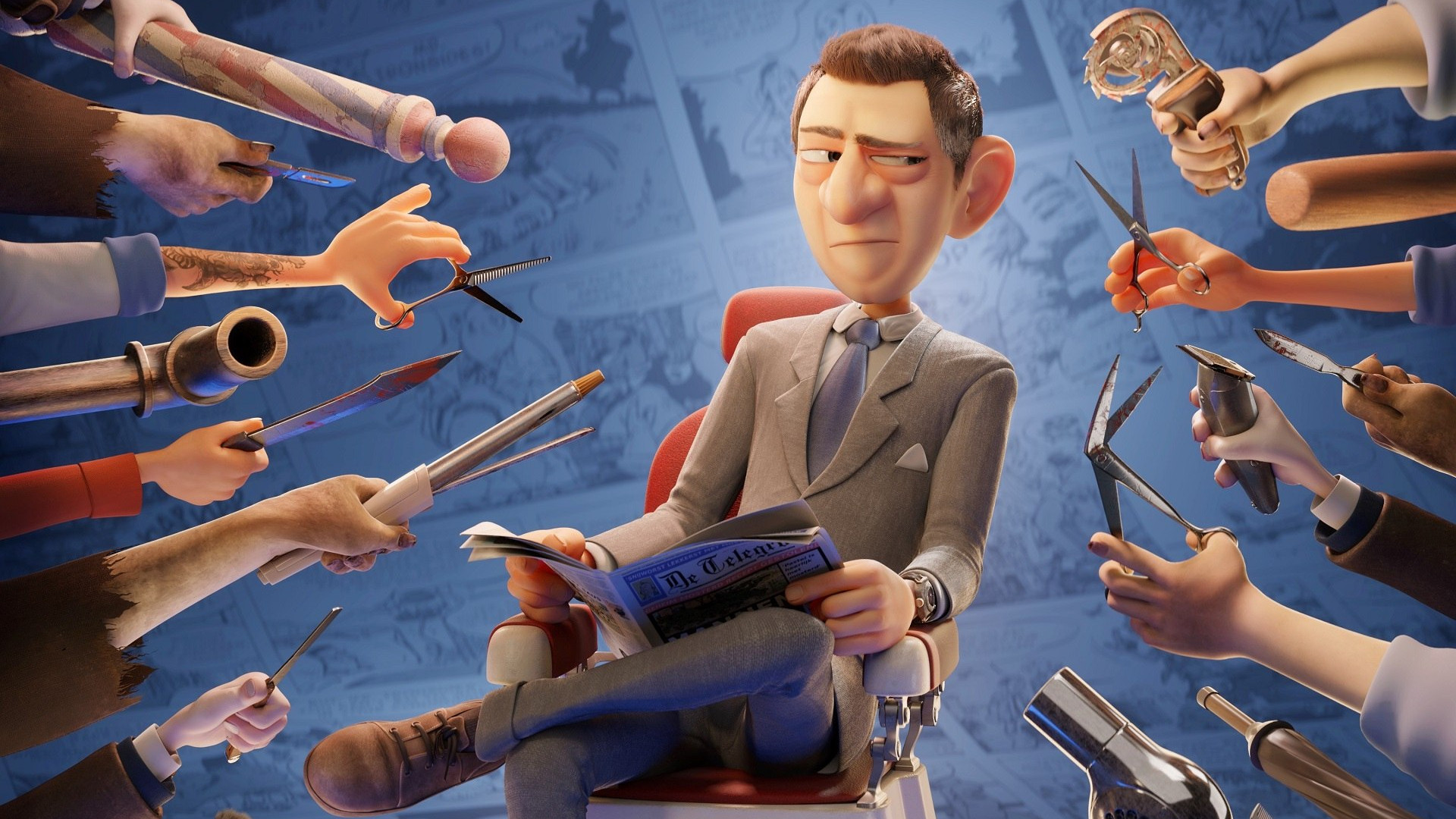 Agent 327: Operation Barbershop Background