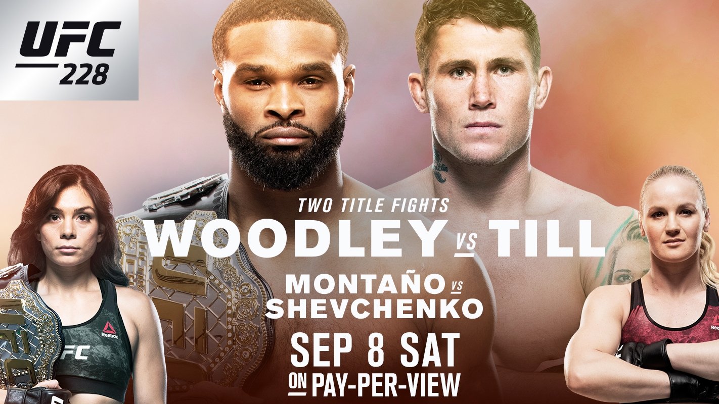 UFC 228: Woodley vs. Till Background