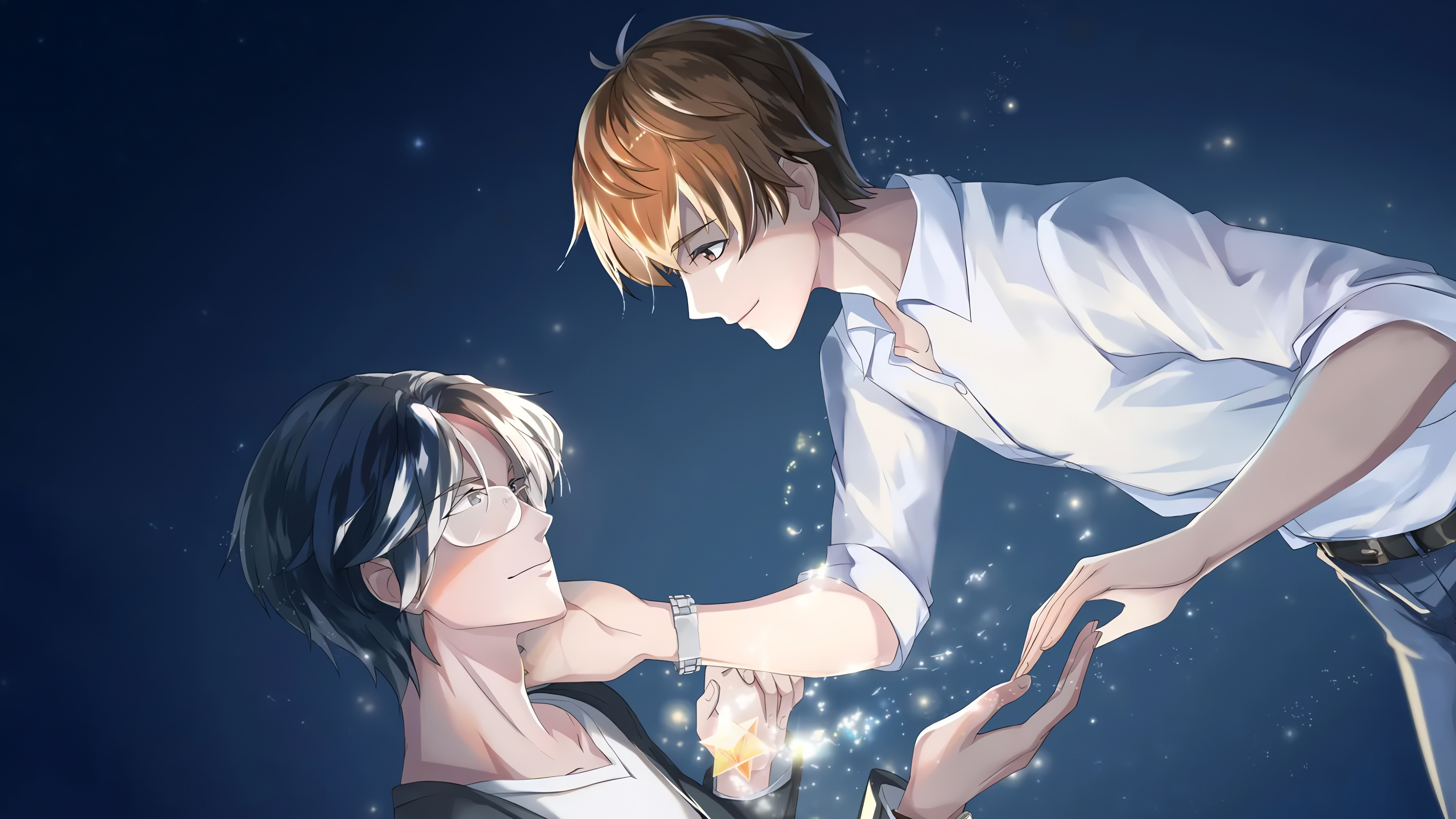 Stars Fall Background