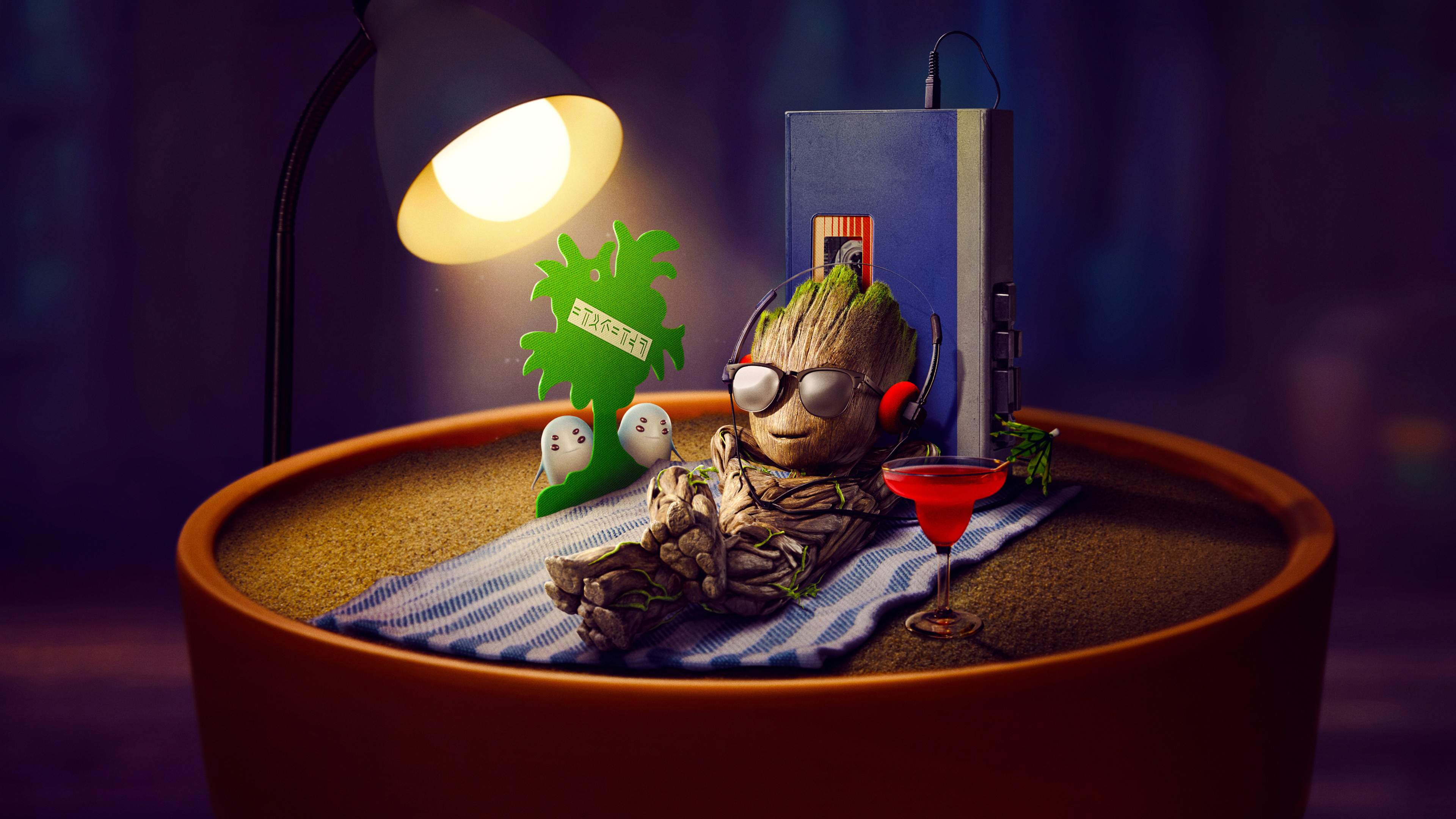 I Am Groot Background