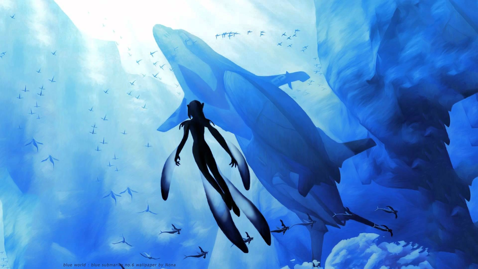 Blue Submarine No. 6 Background