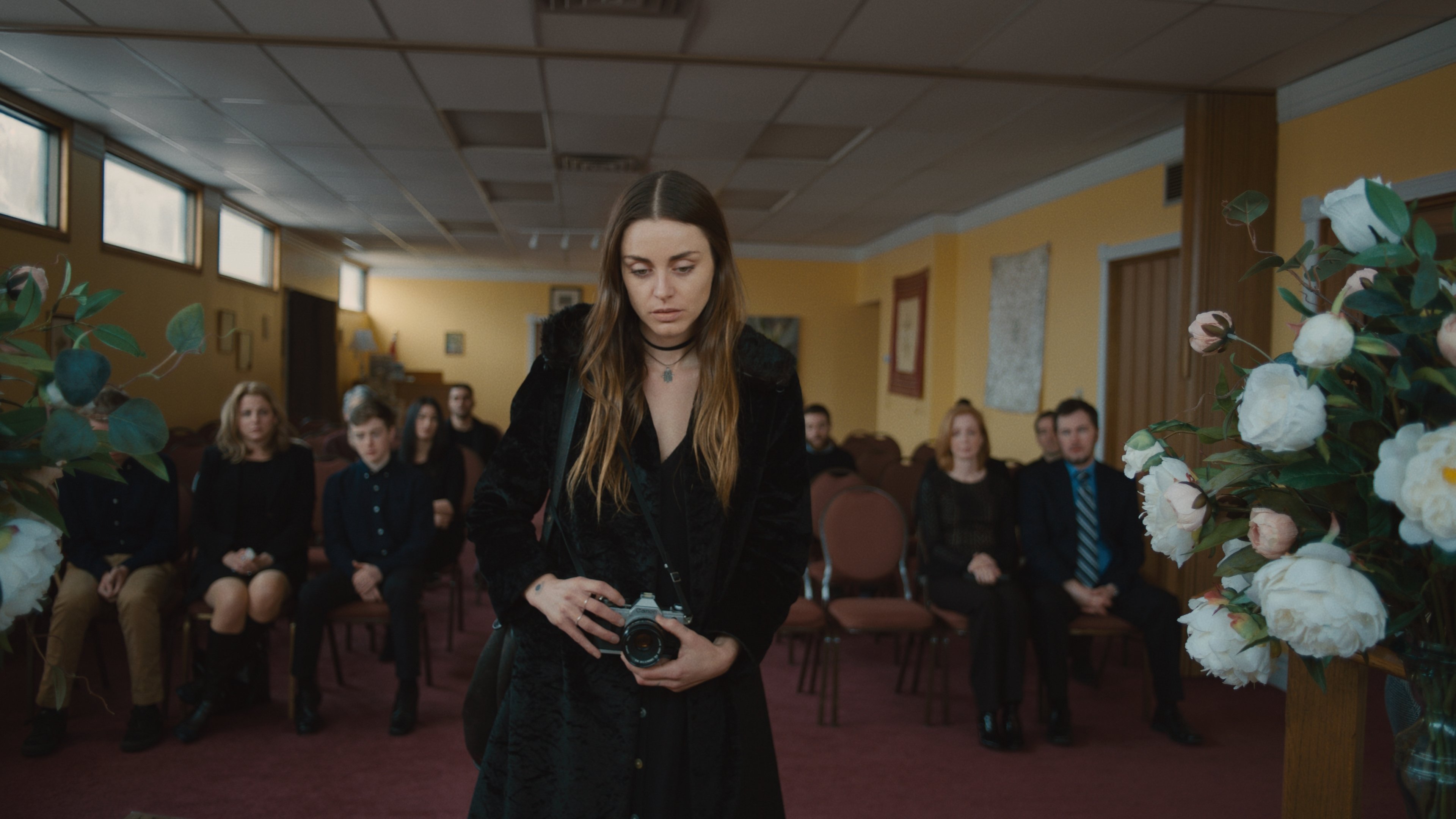 Little Grey Bubbles Background