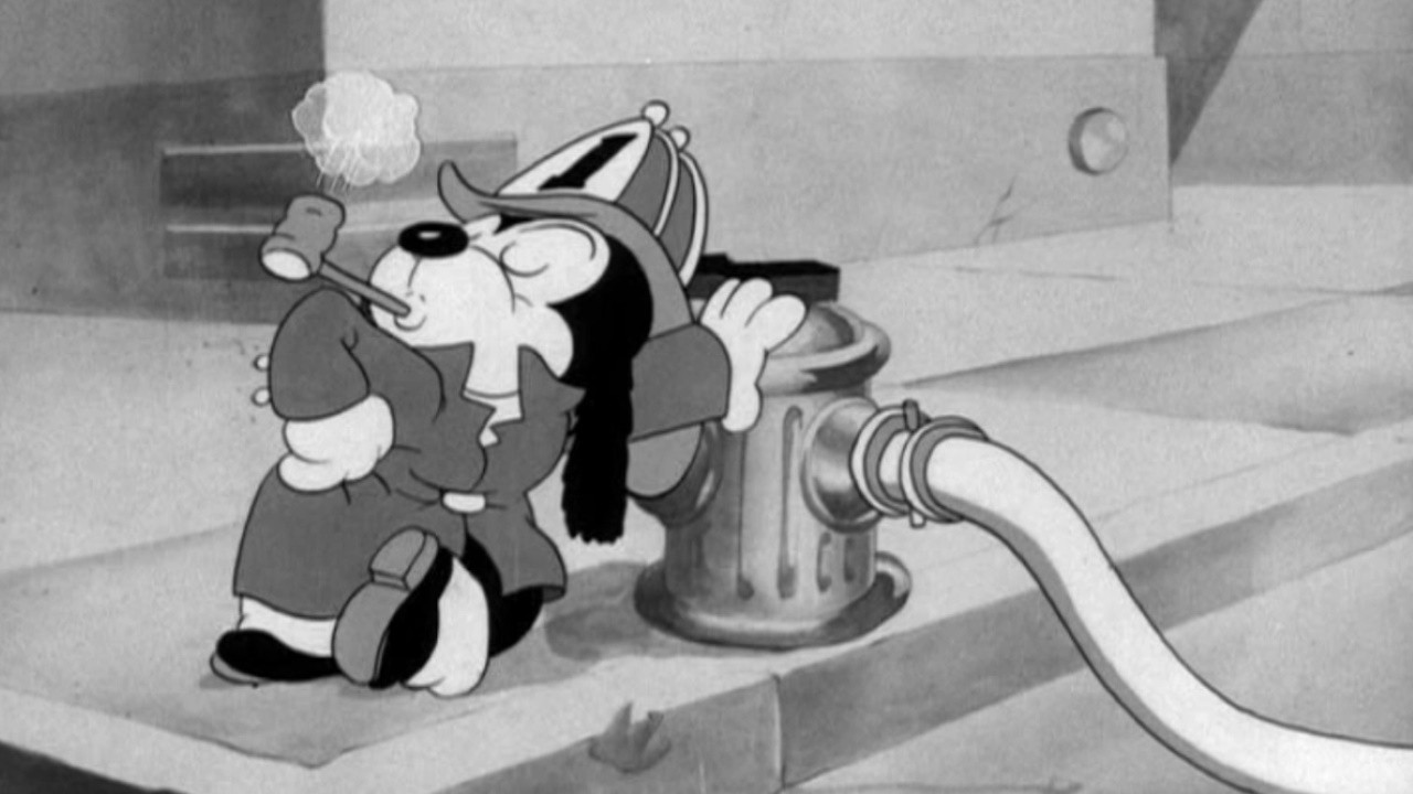 Porky the Fireman Background