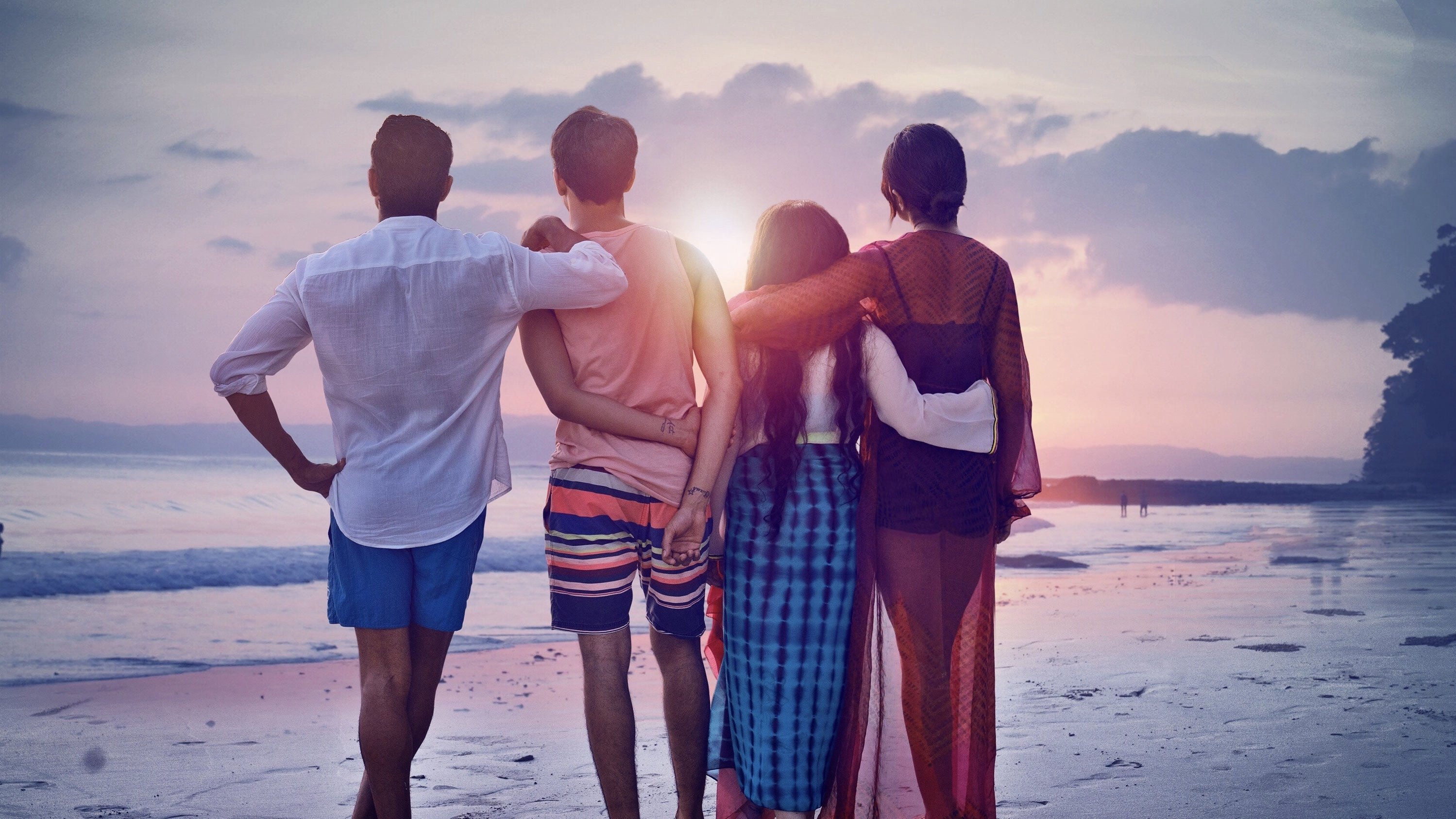 The Sky Is Pink Background