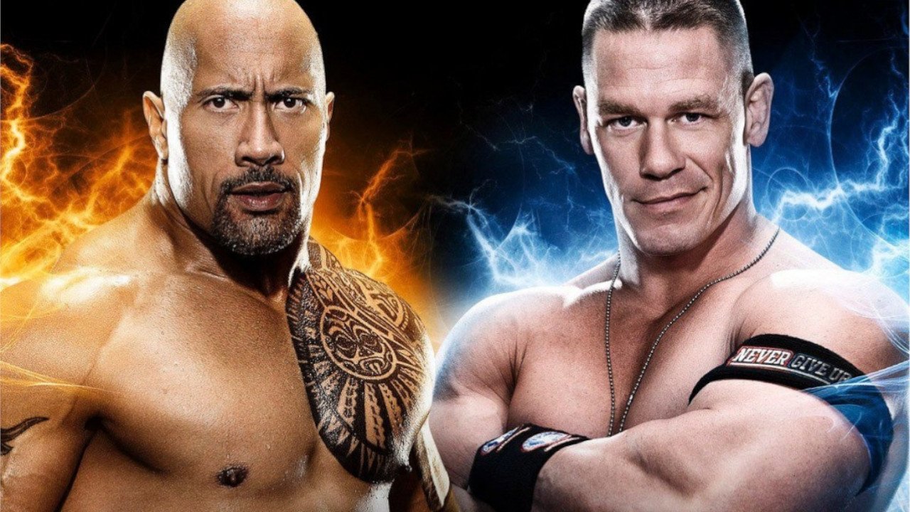 WWE: The Rock vs John Cena: Once in a Lifetime Background