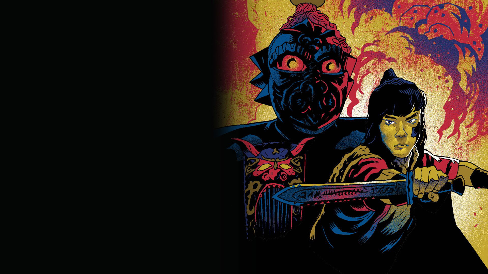 Demon of the Lute Background