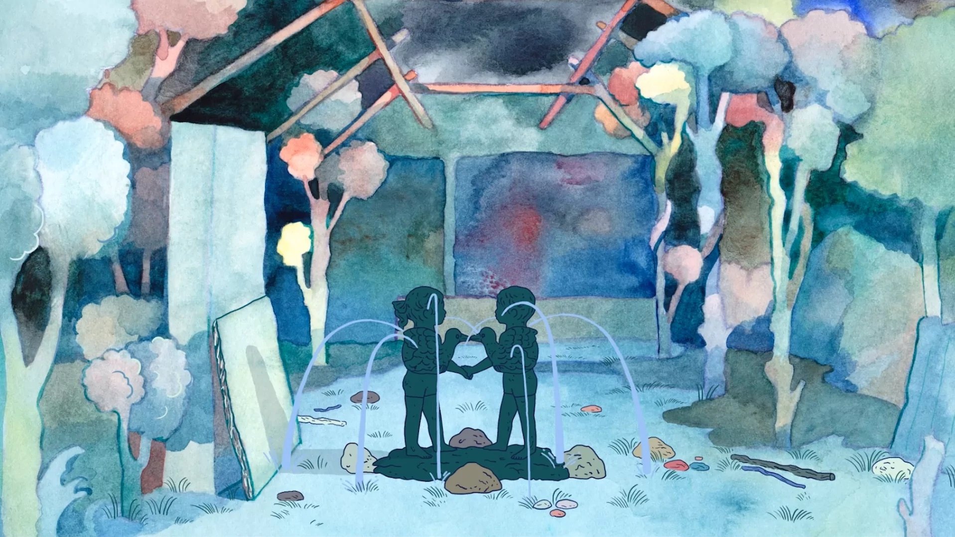 A Story for 2 Trumpets Background