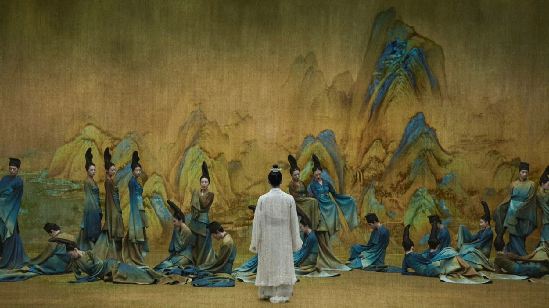 A Tapestry of a Legendary Land Background