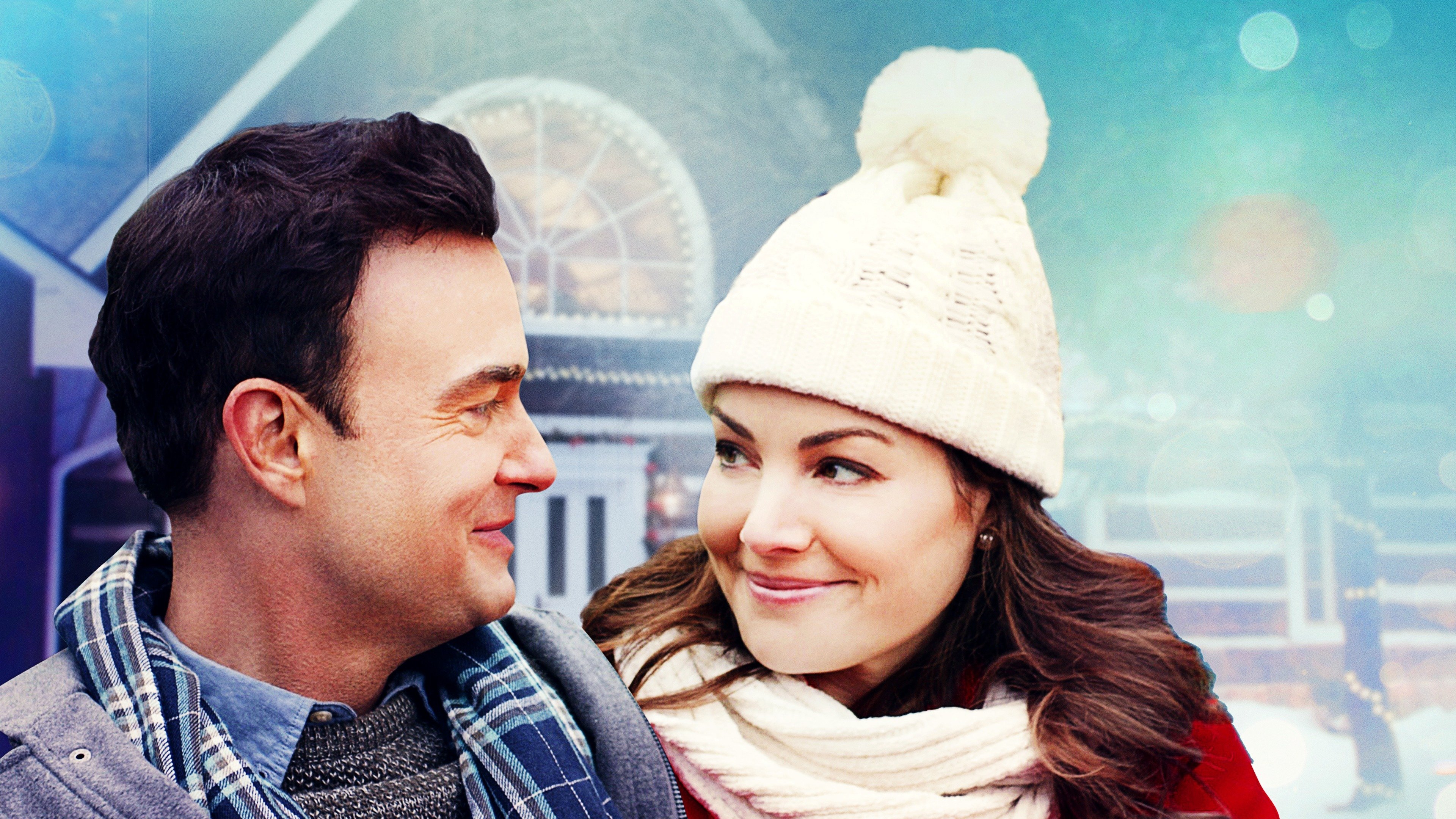 The Christmas Chalet Background