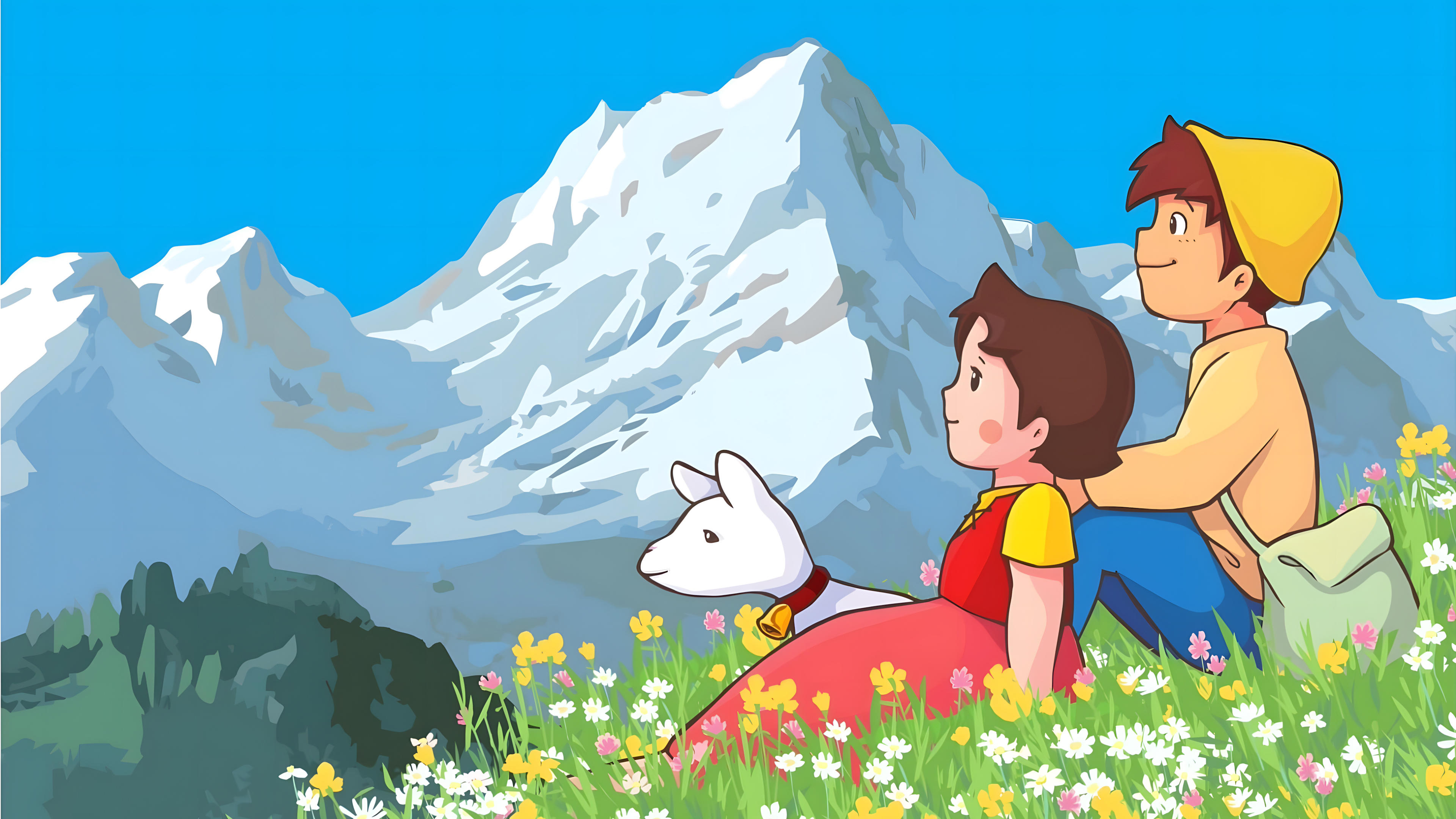 Heidi: Girl of the Alps Background