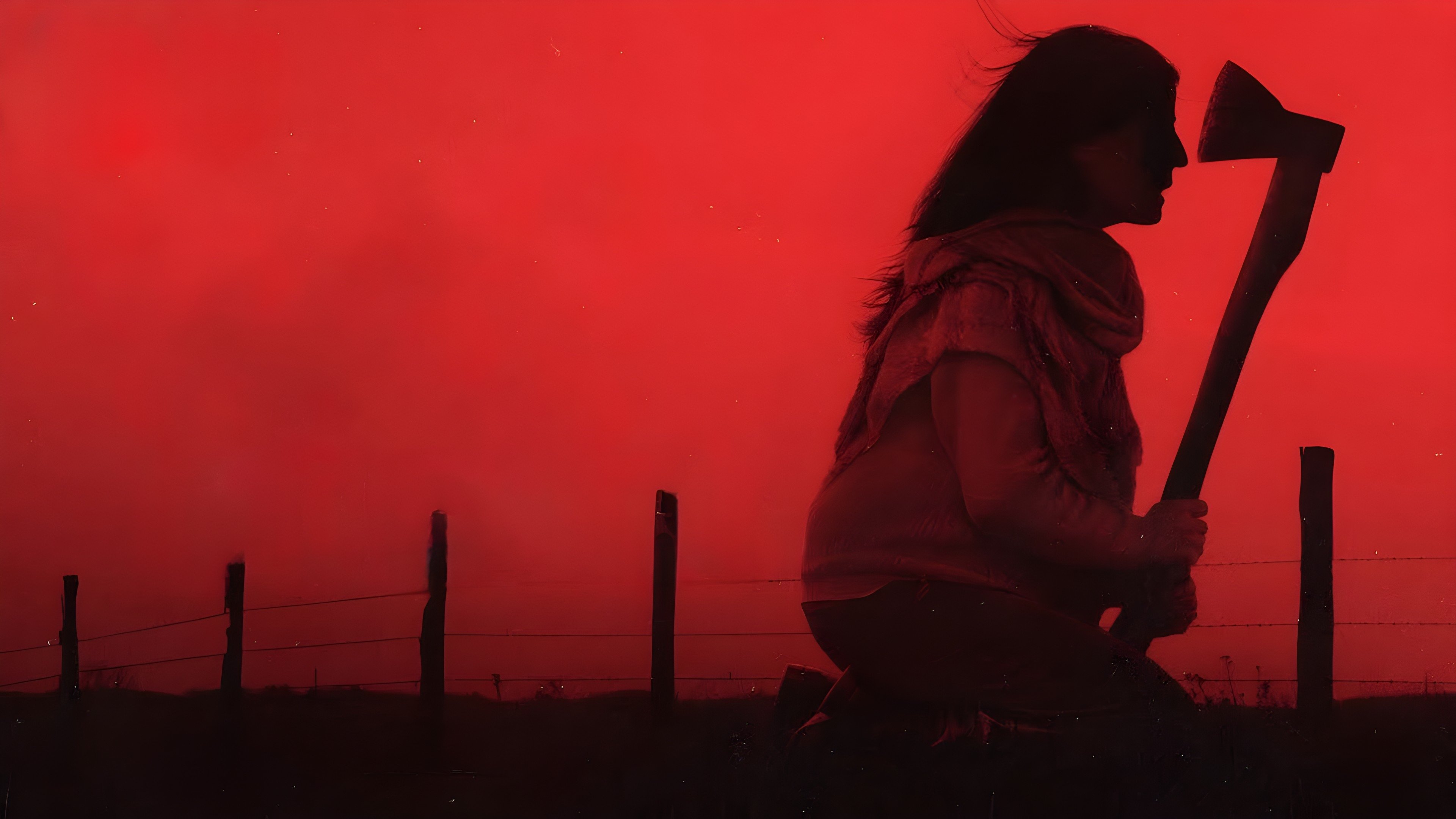 Cuando acecha la maldad Background