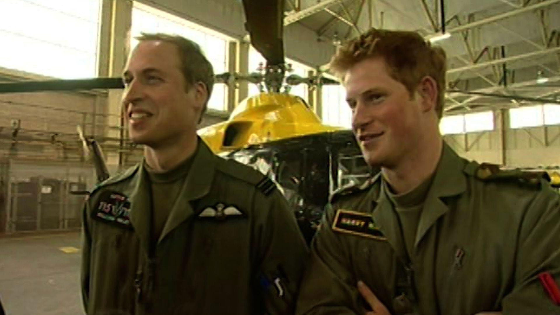 William and Harry: Brothers in Arms Background