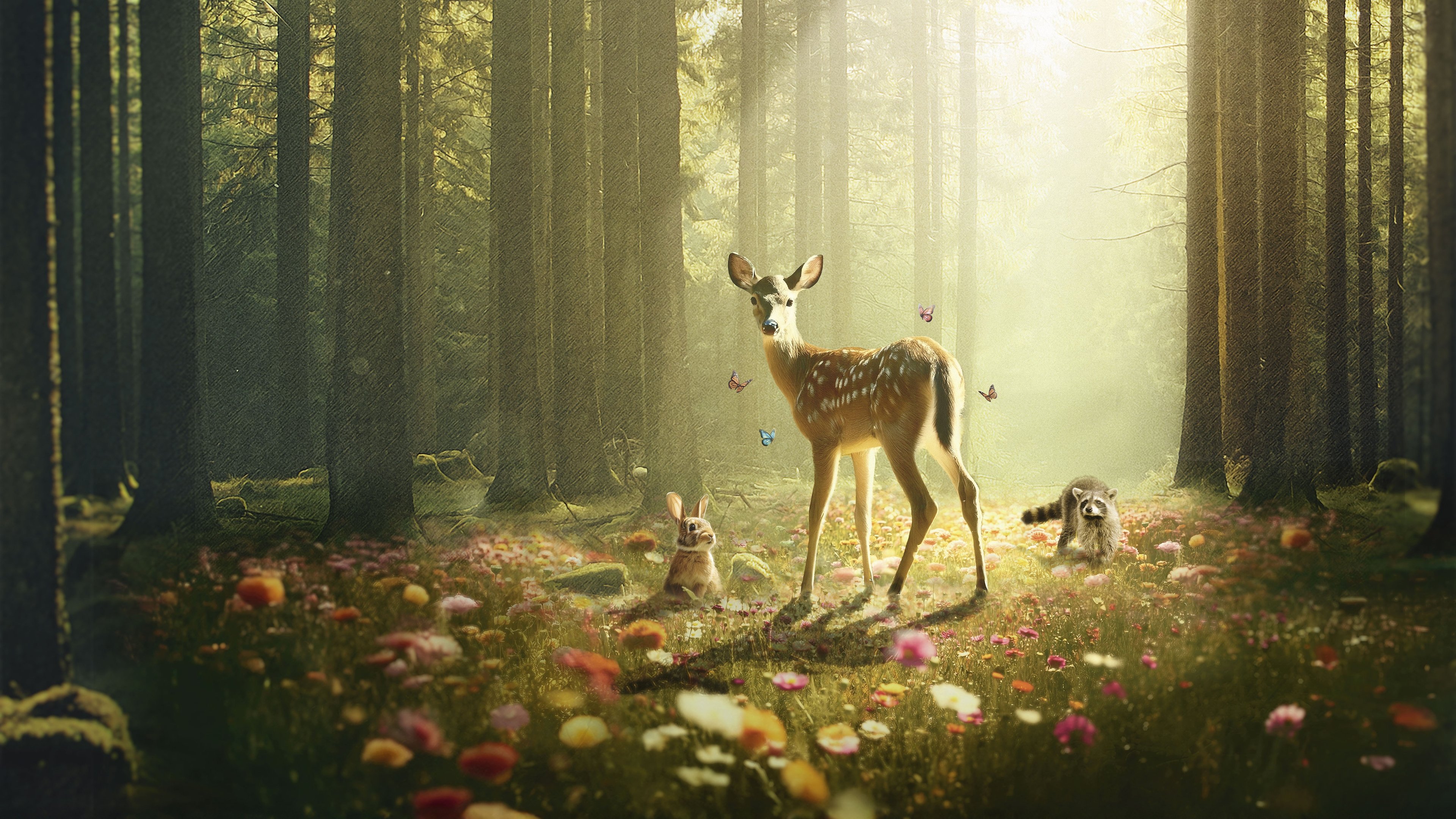 Bambi: A Tale of Life in the Woods Background