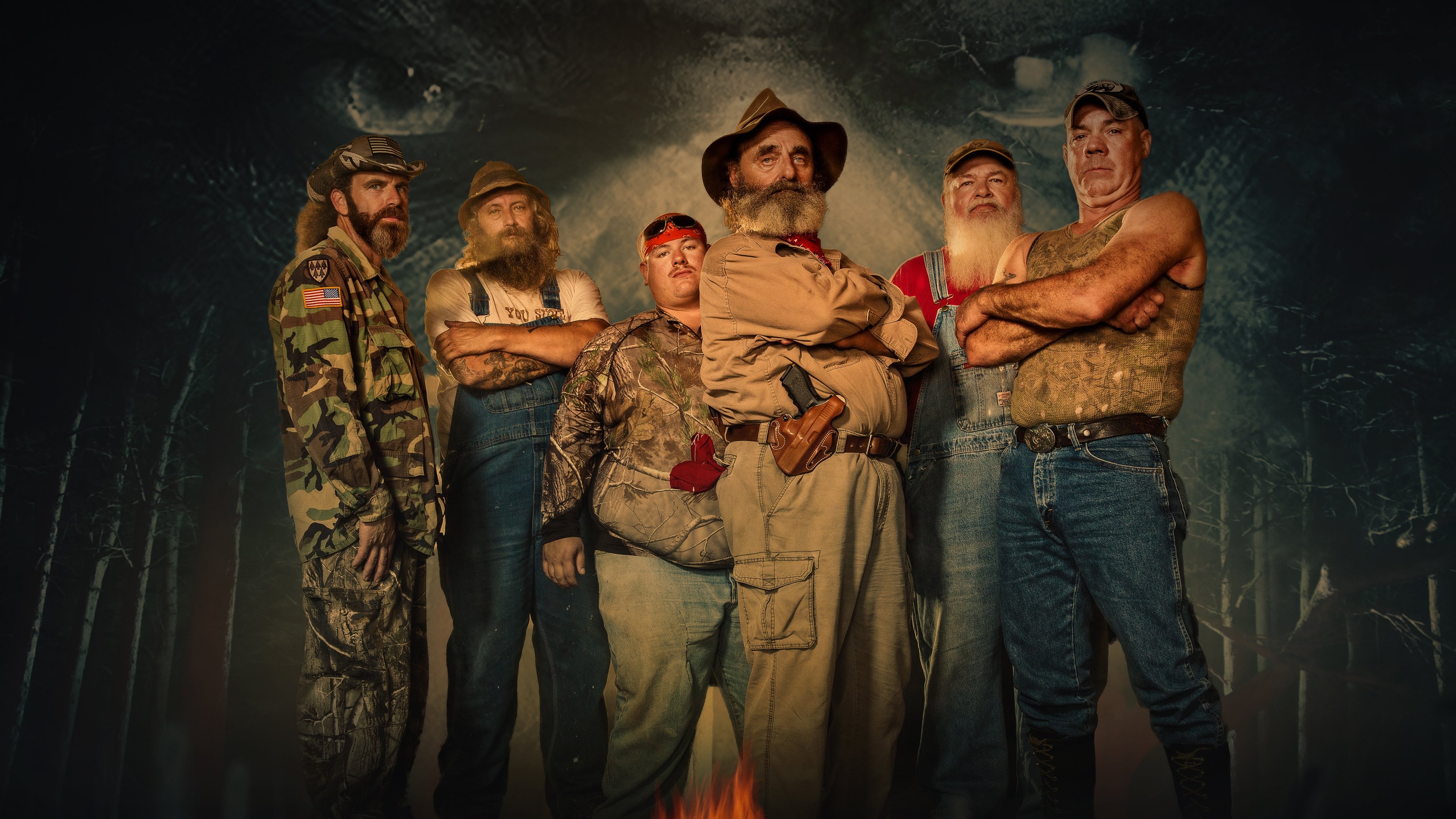 Mountain Monsters Background