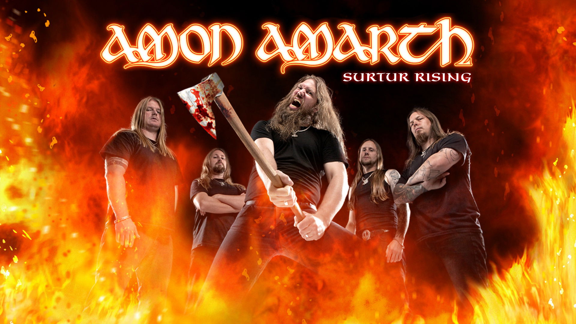 Amon Amarth: Surtur Rising - Bloodshed Over Bochum Background