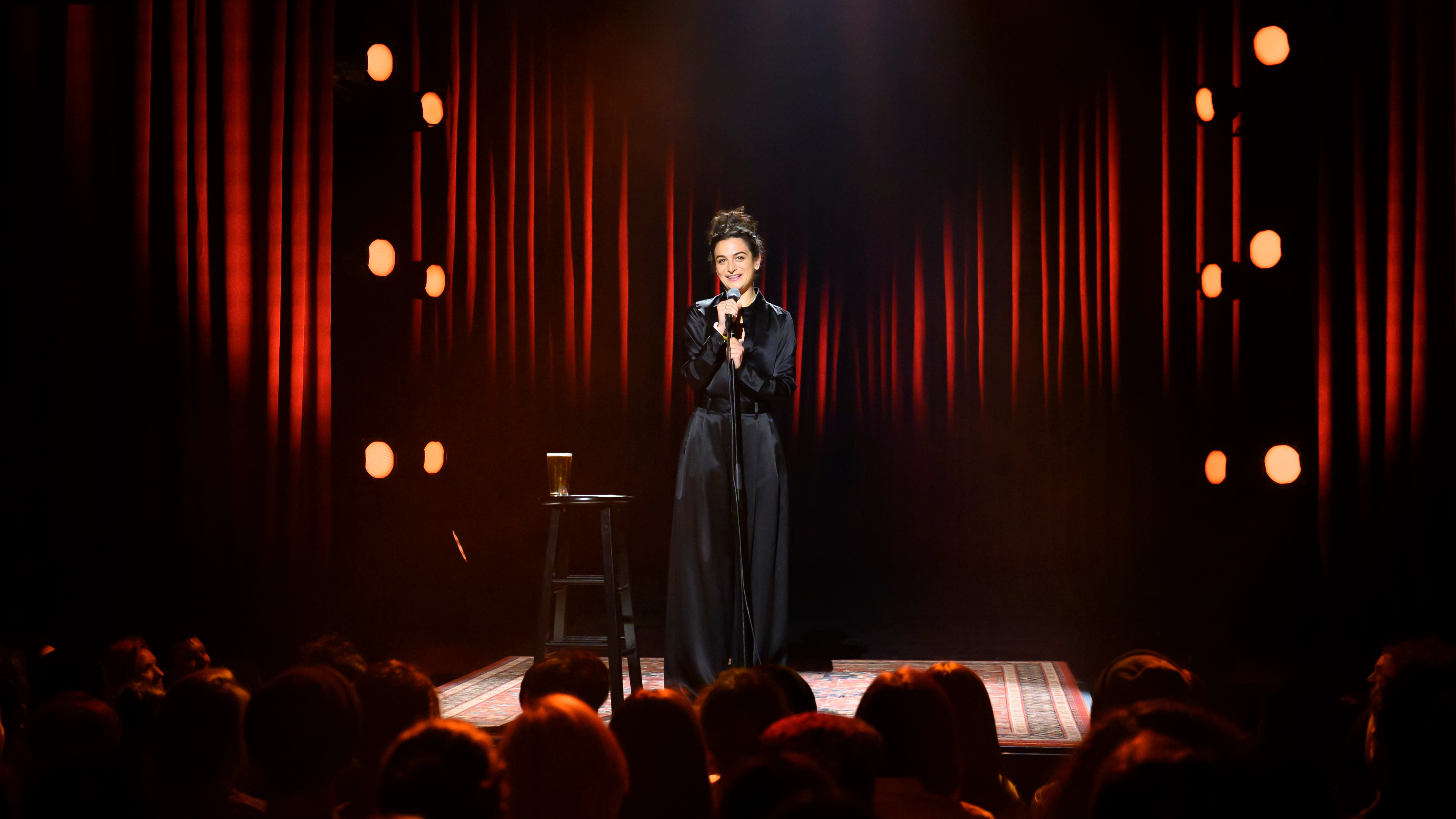 Jenny Slate: Stage Fright Background